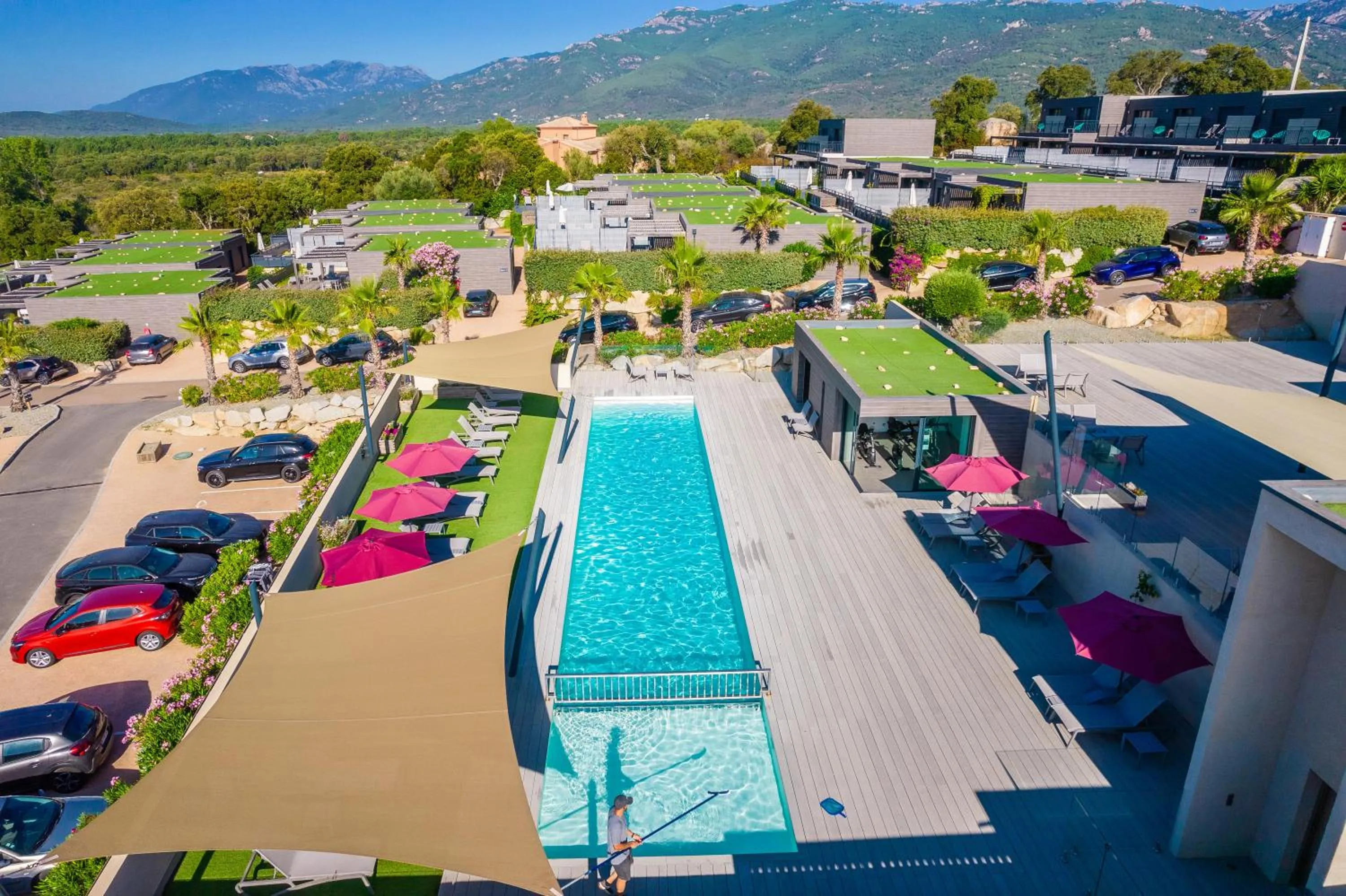 Property building in Résidence Pierre & Vacances Premium Les Terrasses d'Arsella