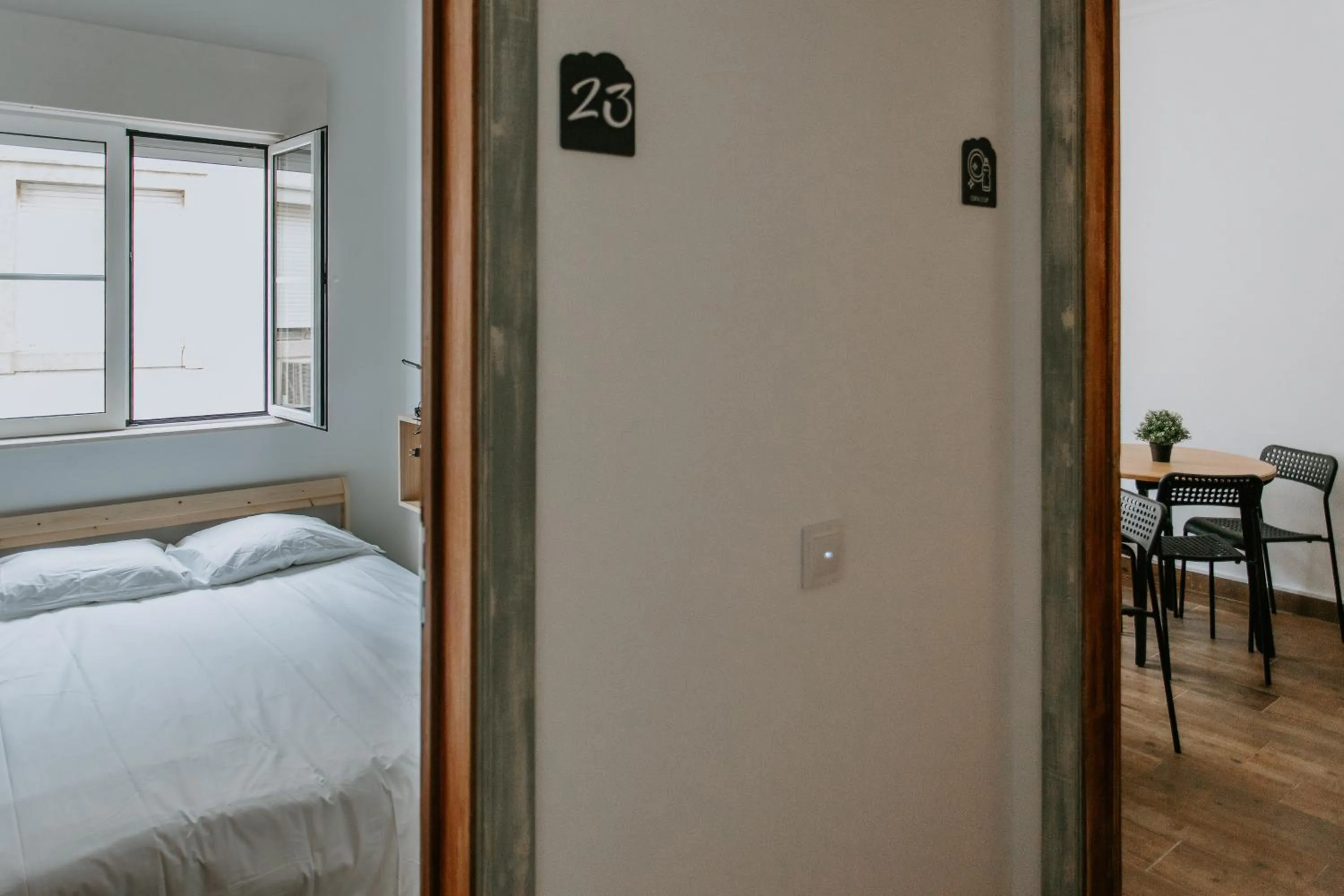 View (from property/room), Bed in DREAMS HOUSE