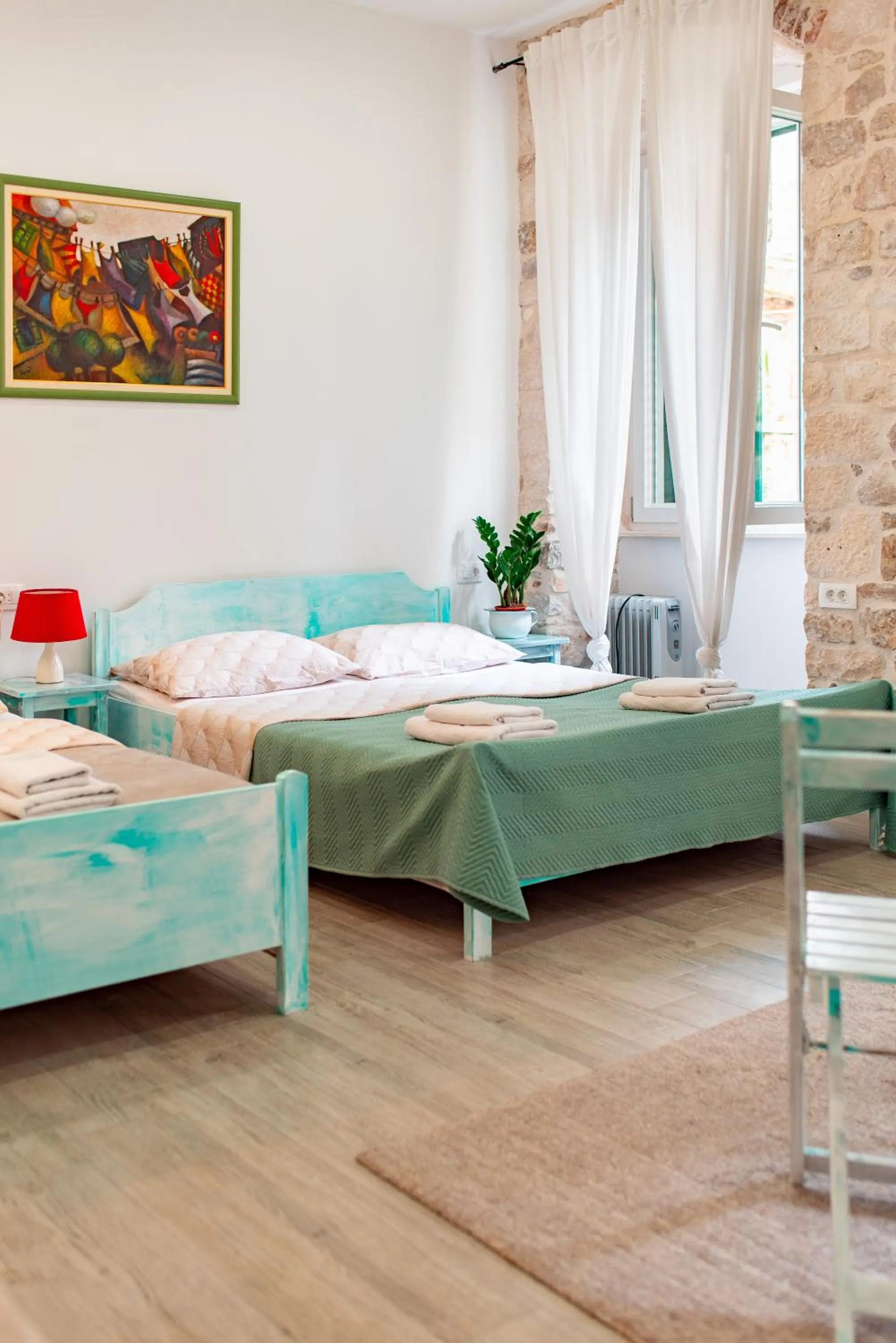 Bed in Rooms and Apartments Djanovic