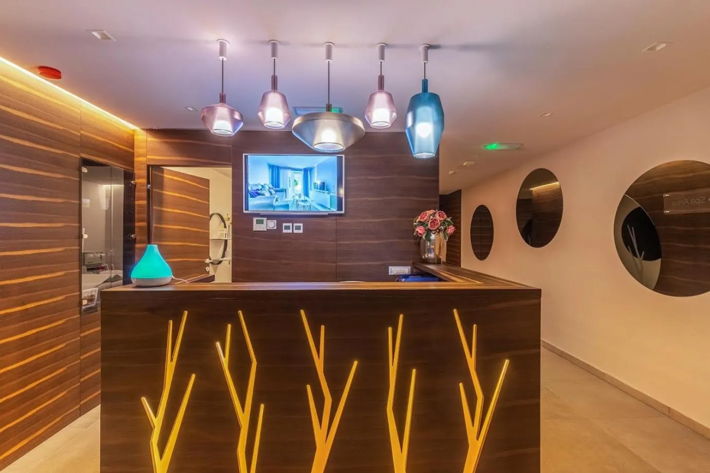 Spa and wellness centre/facilities in Hotel Malin