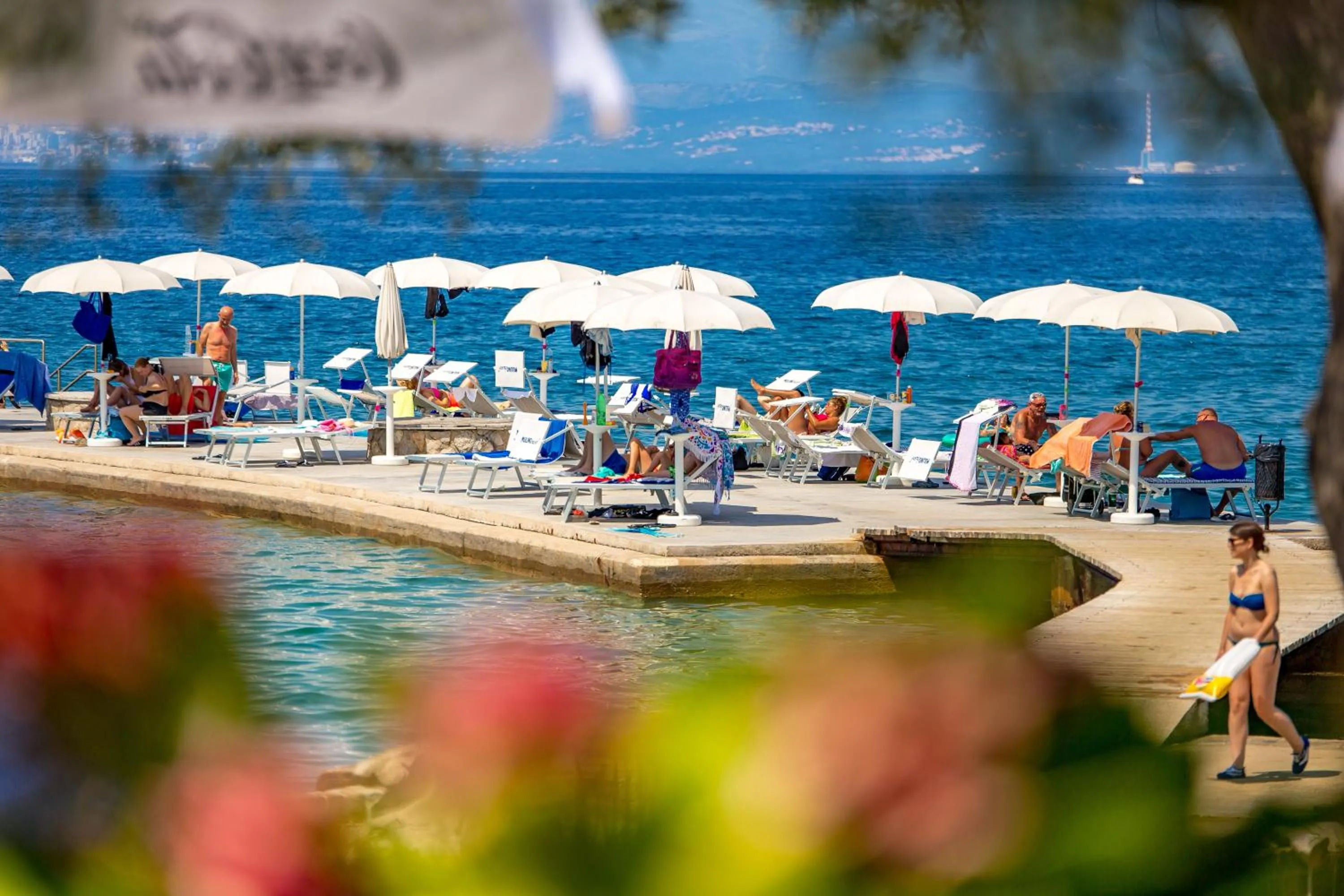 Beach in Hotel Malin