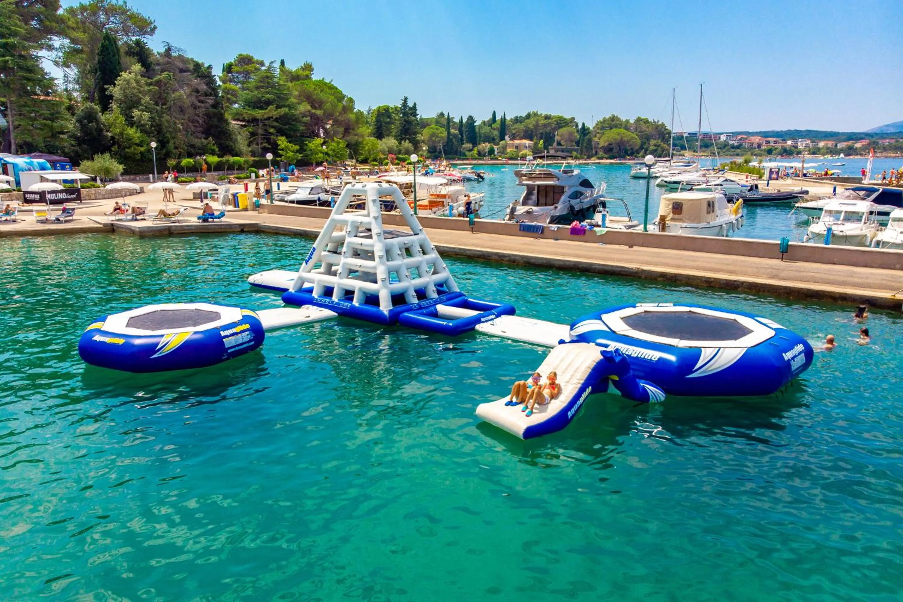 Beach in Hotel Malin