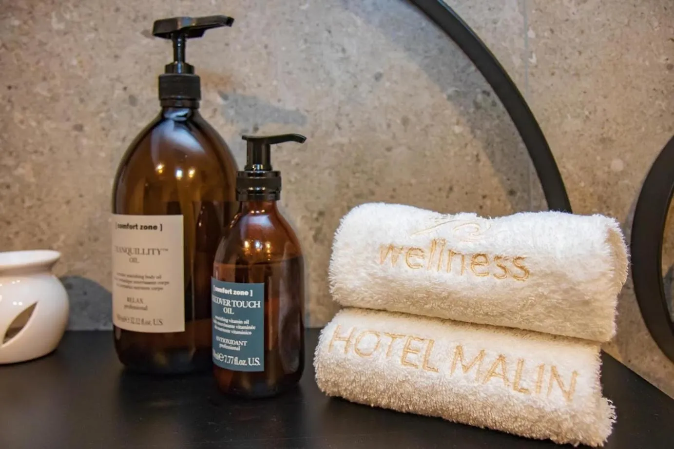 Spa and wellness centre/facilities in Hotel Malin