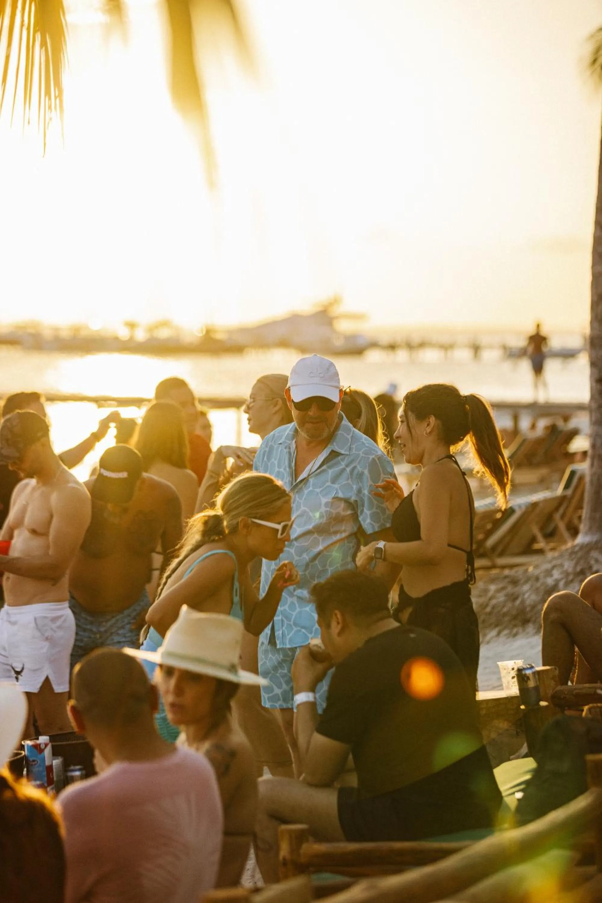 People in Mayan Monkey Isla Mujeres - Social Hotel