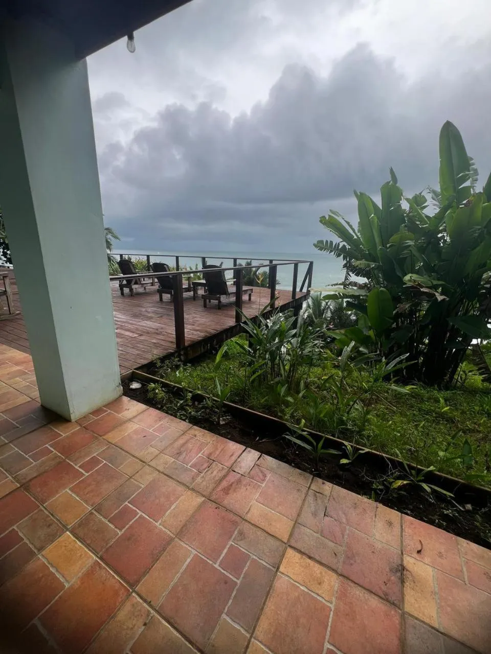 Natural landscape in Bird Island Bungalows