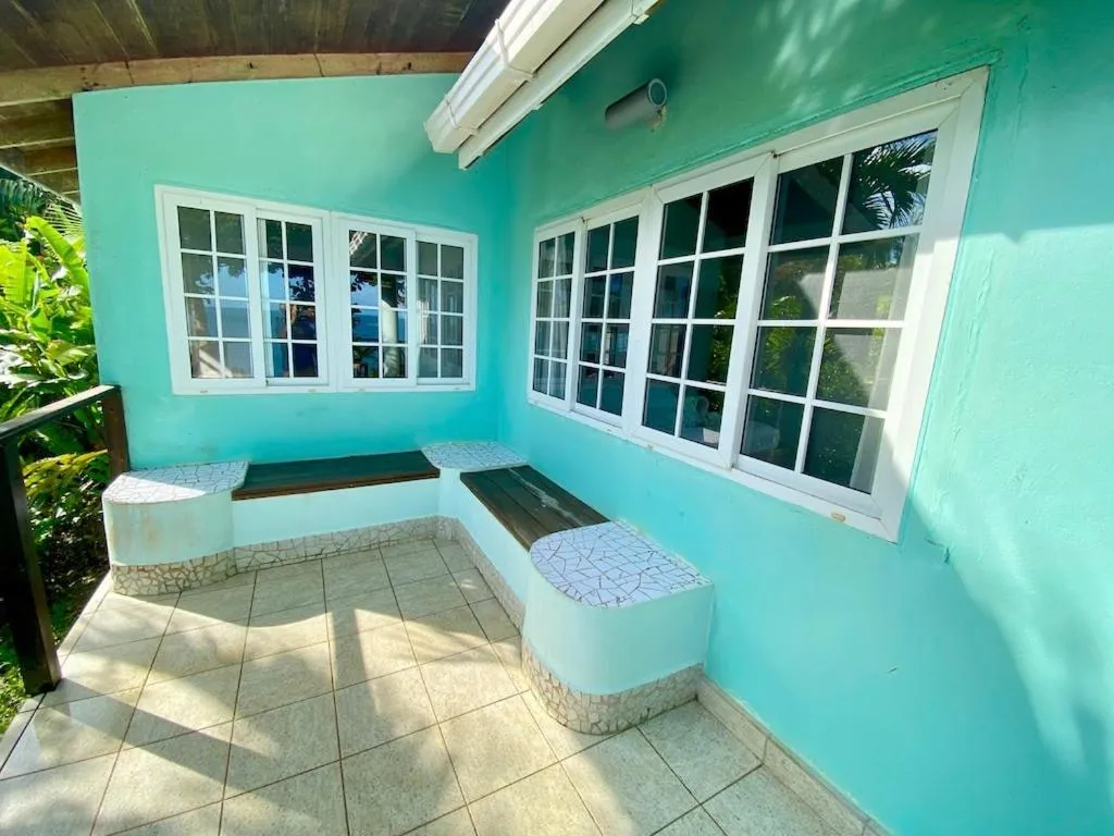 Patio in Bird Island Bungalows