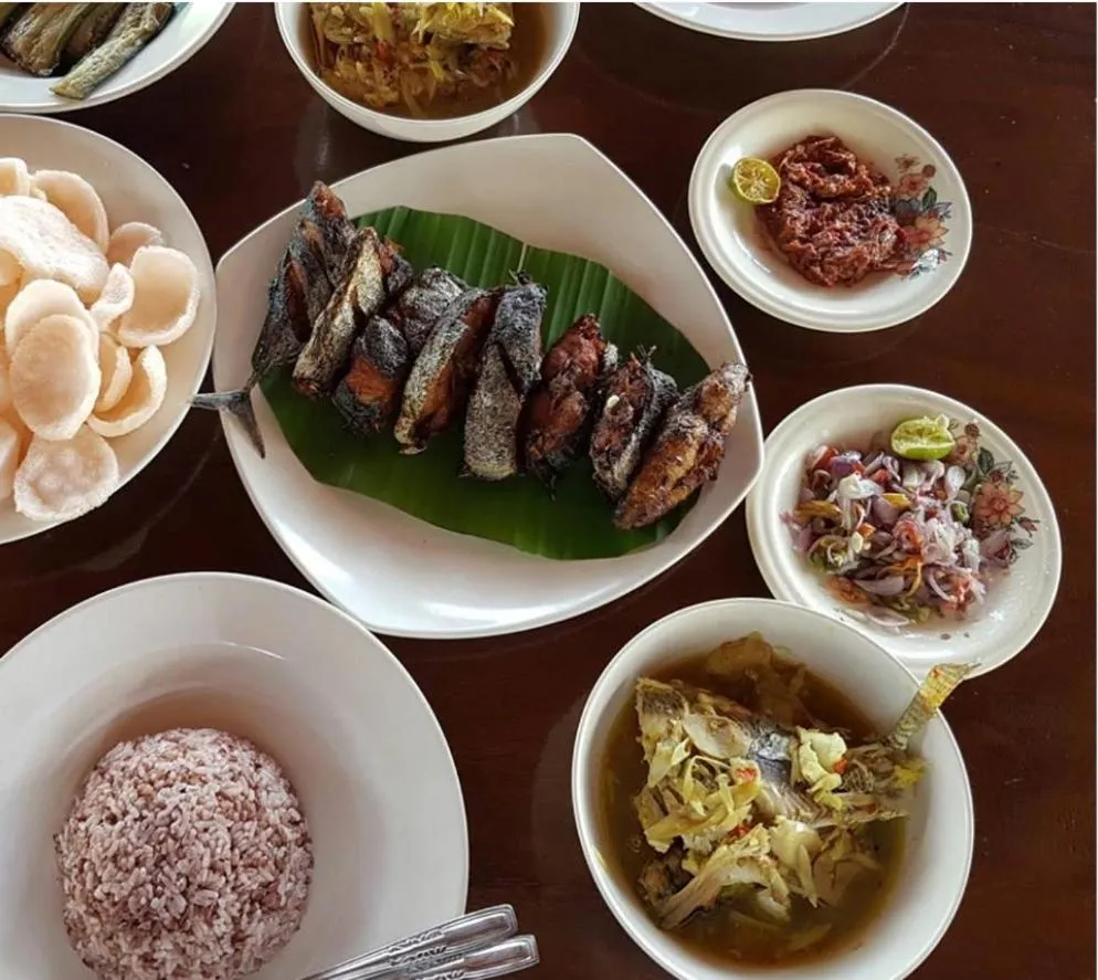 Breakfast in Buana Ecofarm Ecolodge