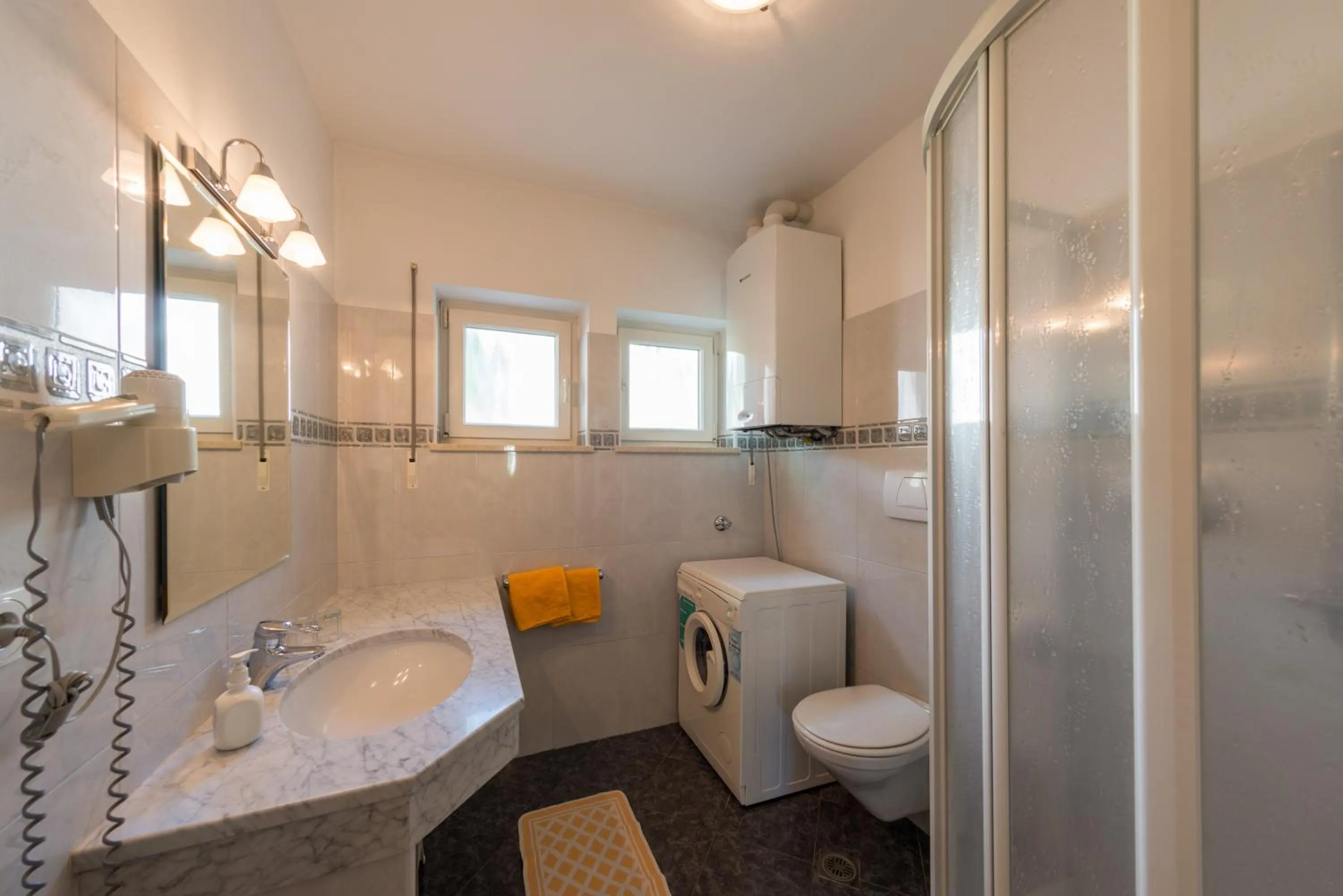 Shower in Apartments Villa Majense