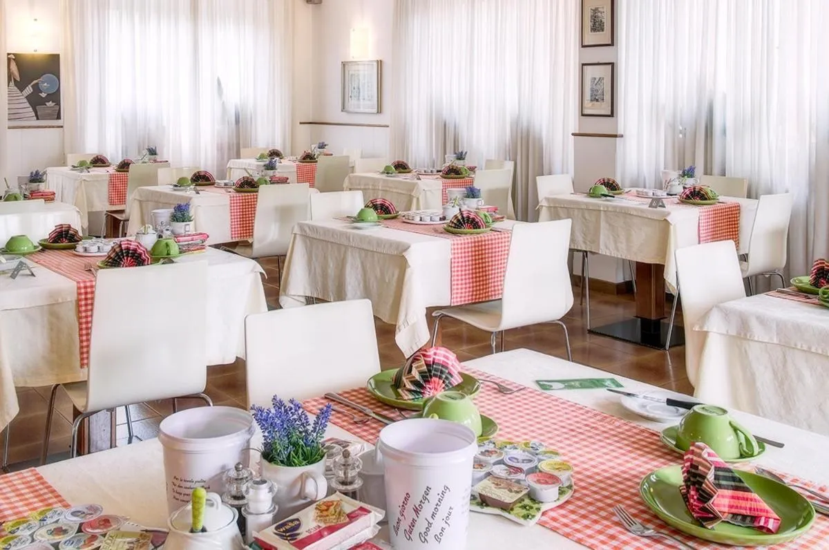 Buffet breakfast in Hotel Erika