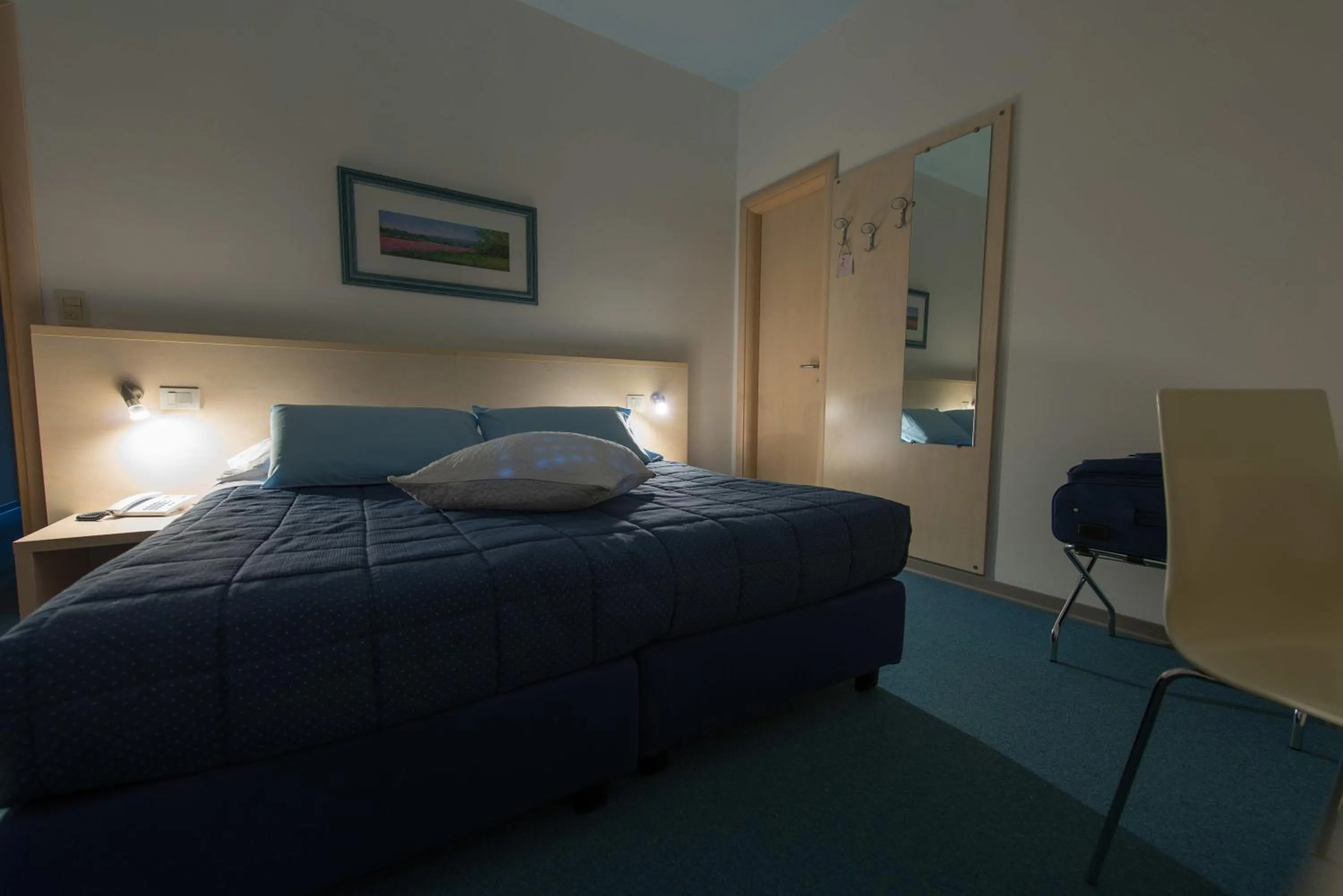 Bedroom, Bed in Hotel Erika