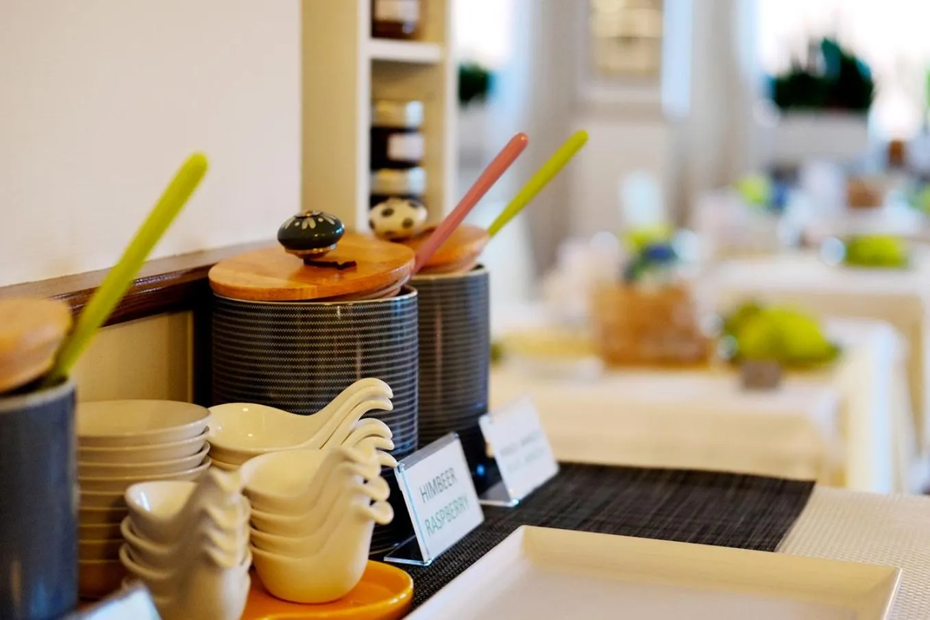 Buffet breakfast in Hotel Erika