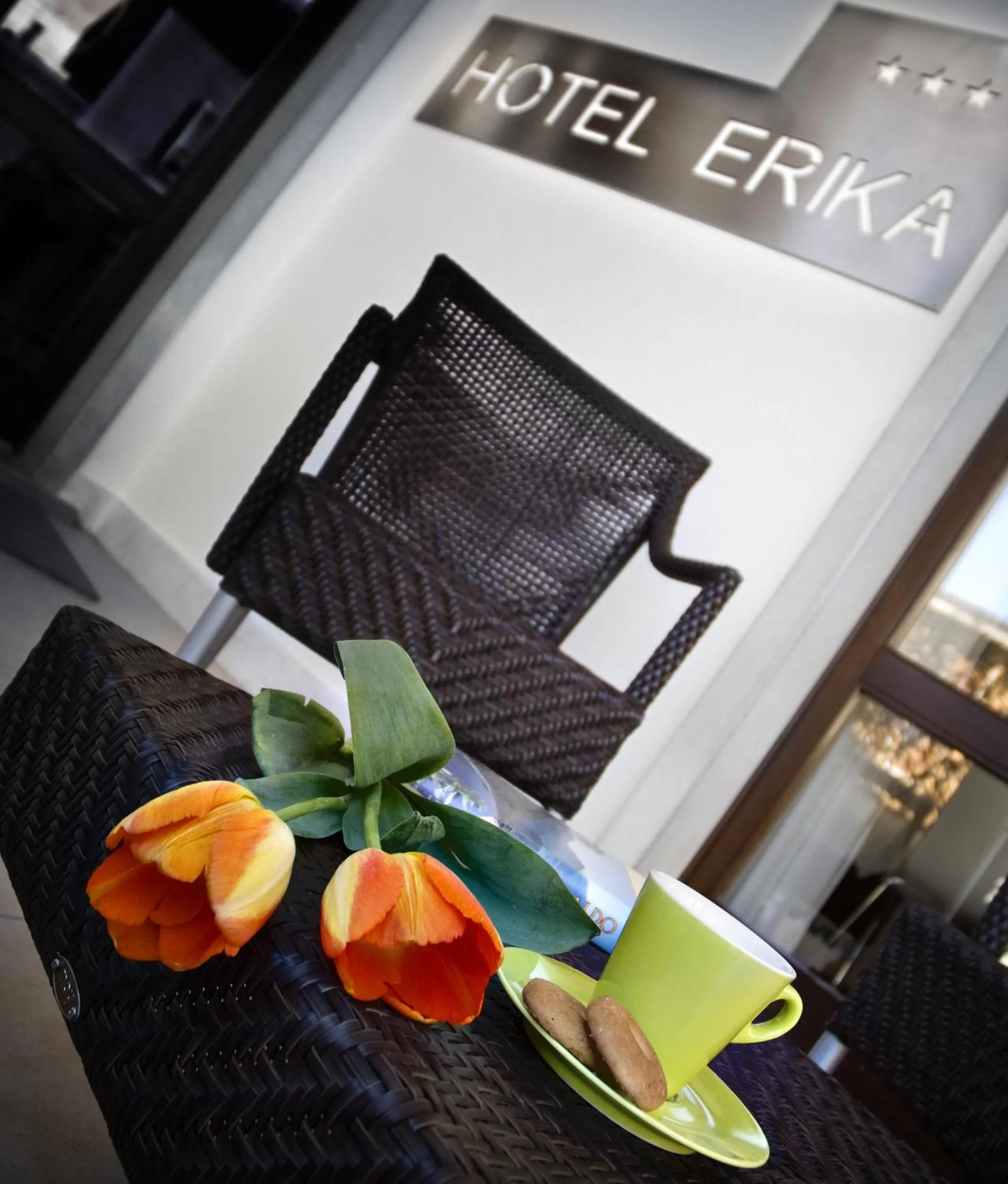 Decorative detail in Hotel Erika
