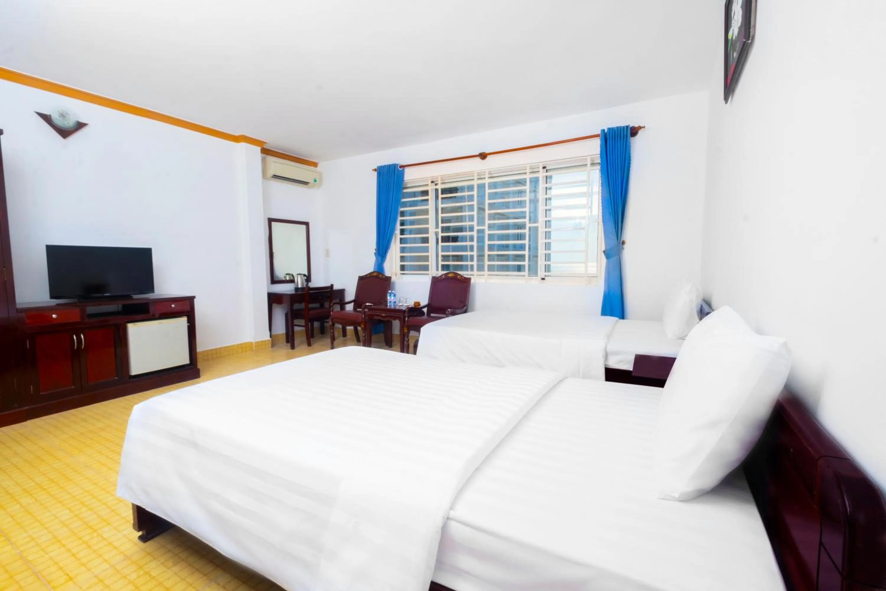 Bedroom, Bed in Hawaii Resort Phu Quoc
