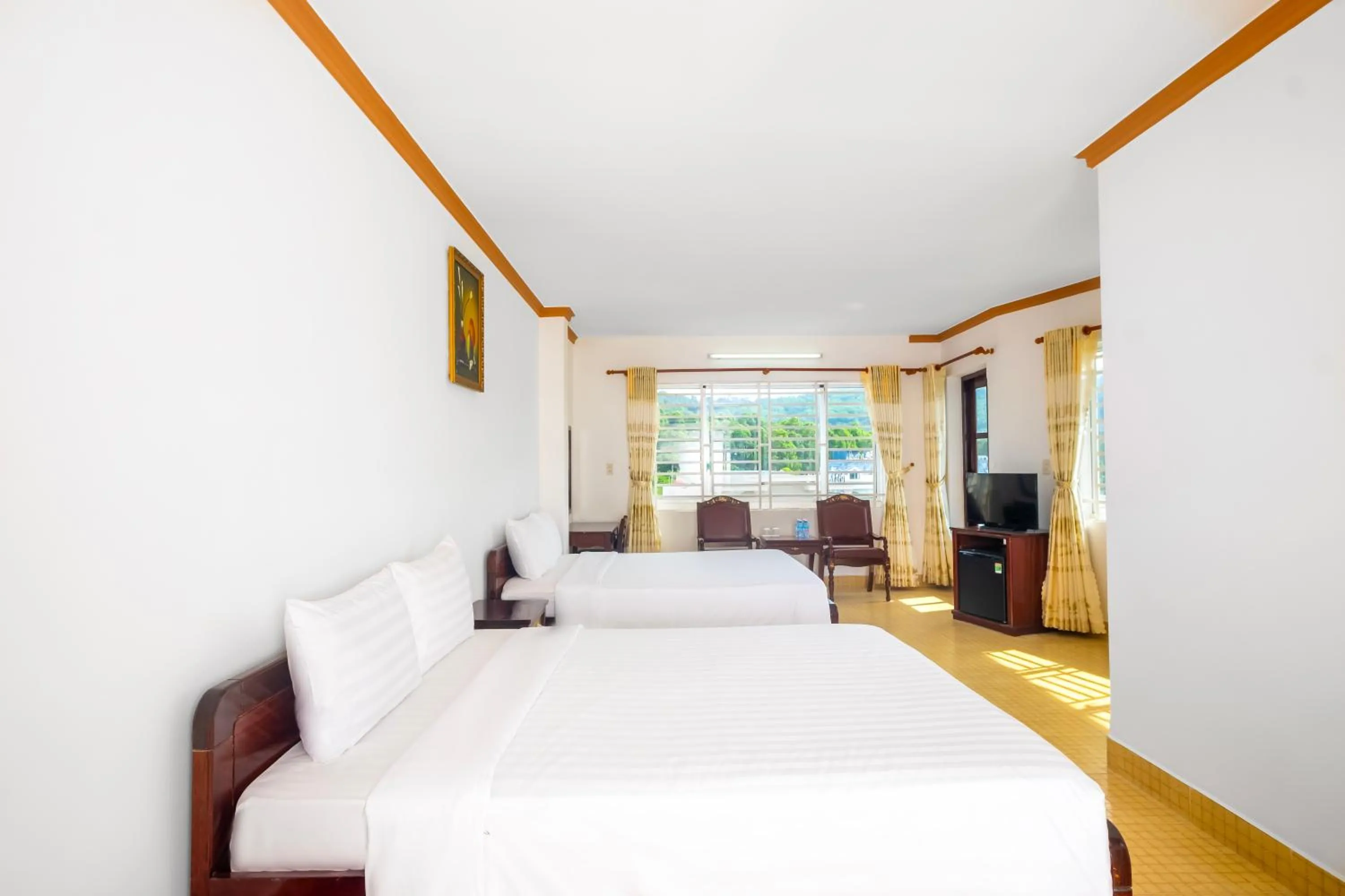 Bedroom, Bed in Hawaii Resort Phu Quoc