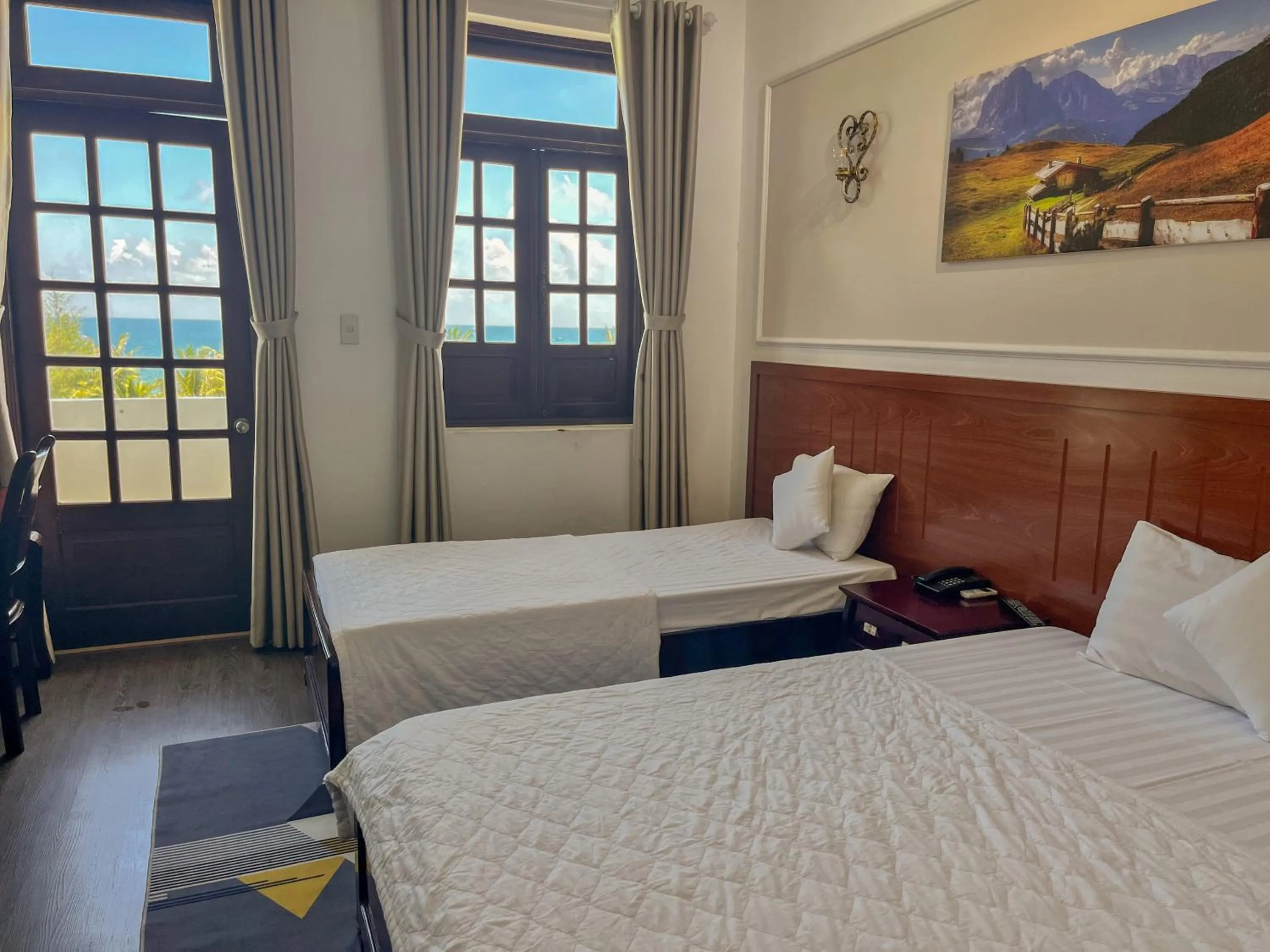 Sea view, Bed in Hawaii Resort Phu Quoc