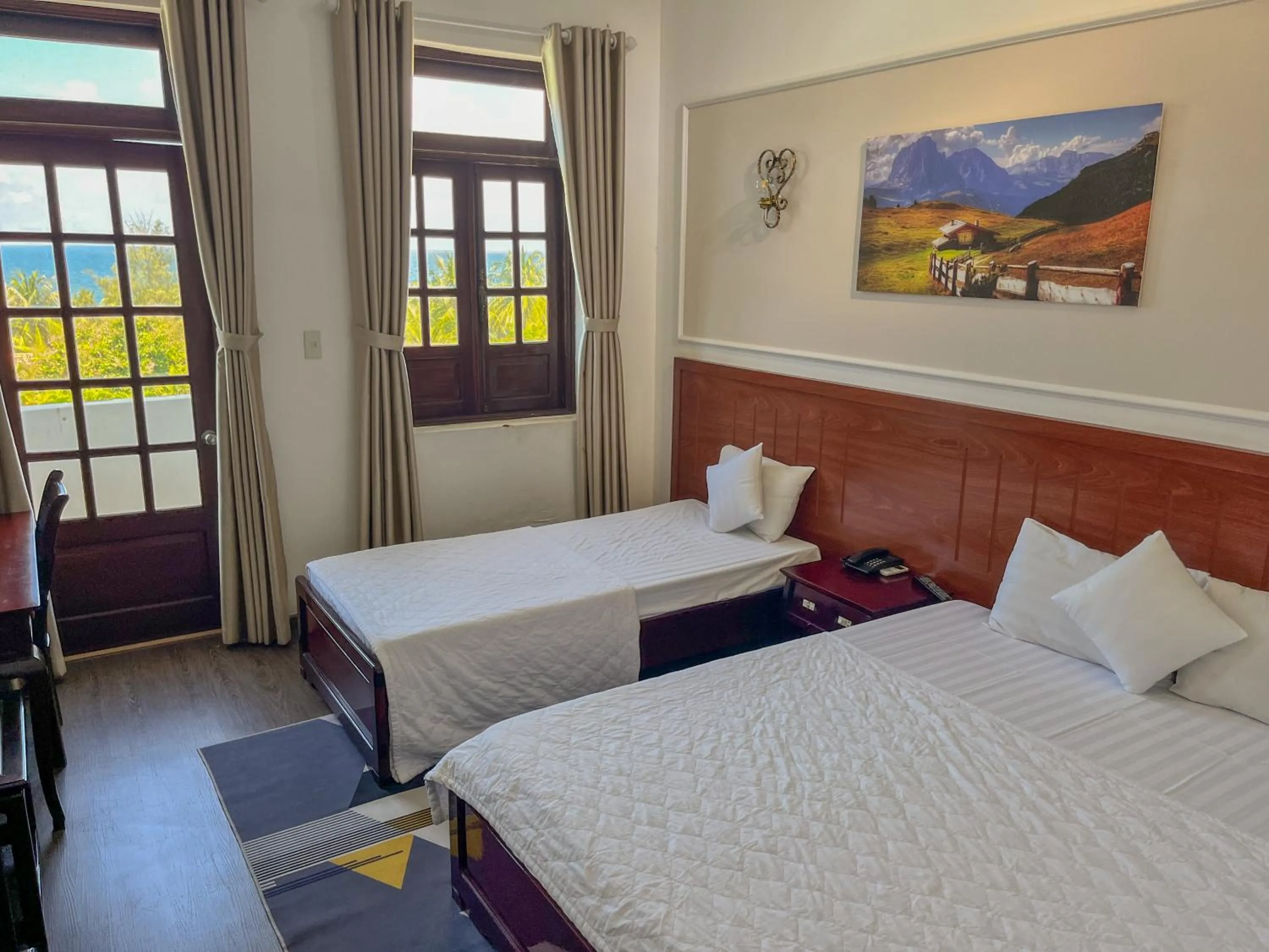 View (from property/room), Bed in Hawaii Resort Phu Quoc