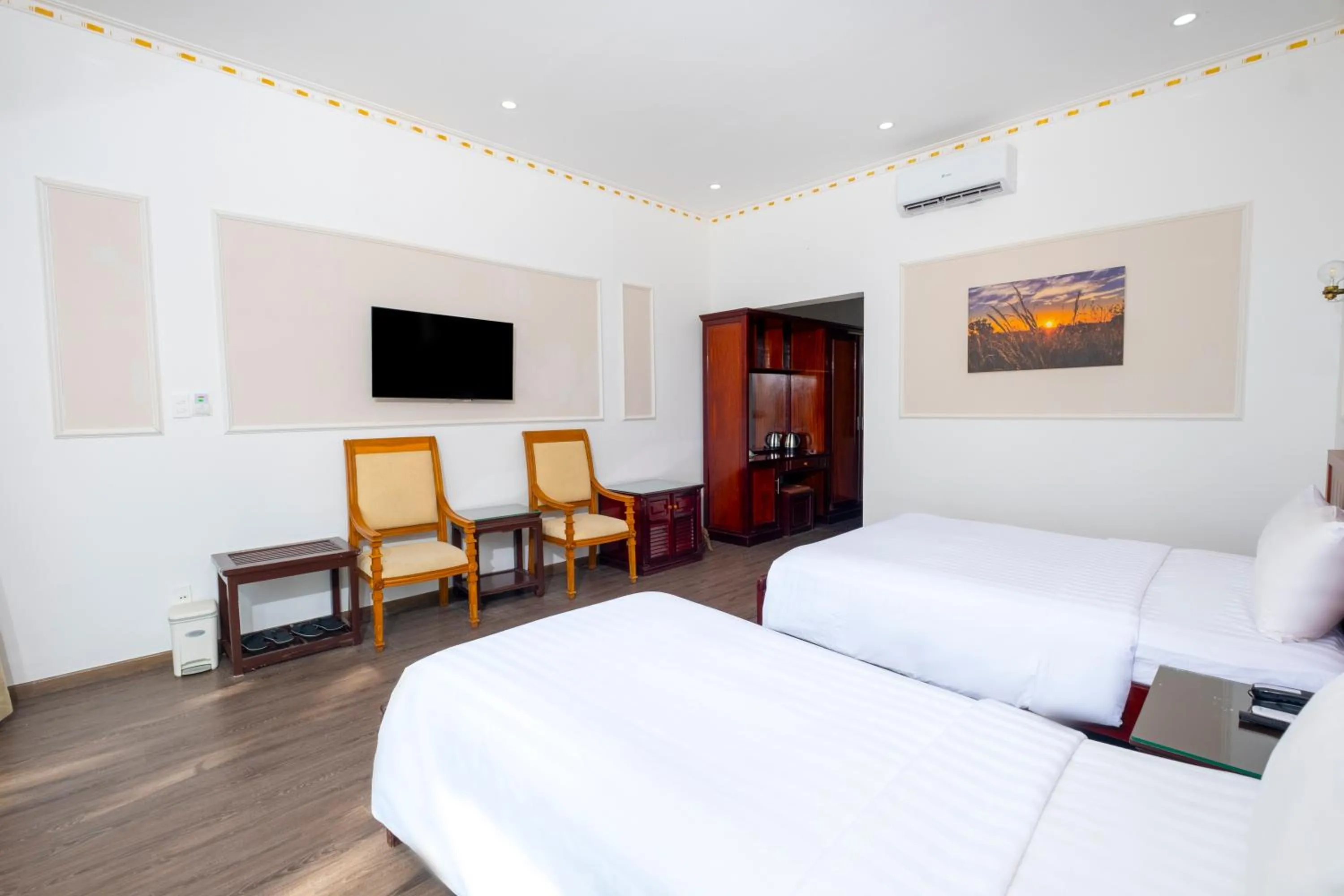 Bedroom, Bed in Hawaii Resort Phu Quoc