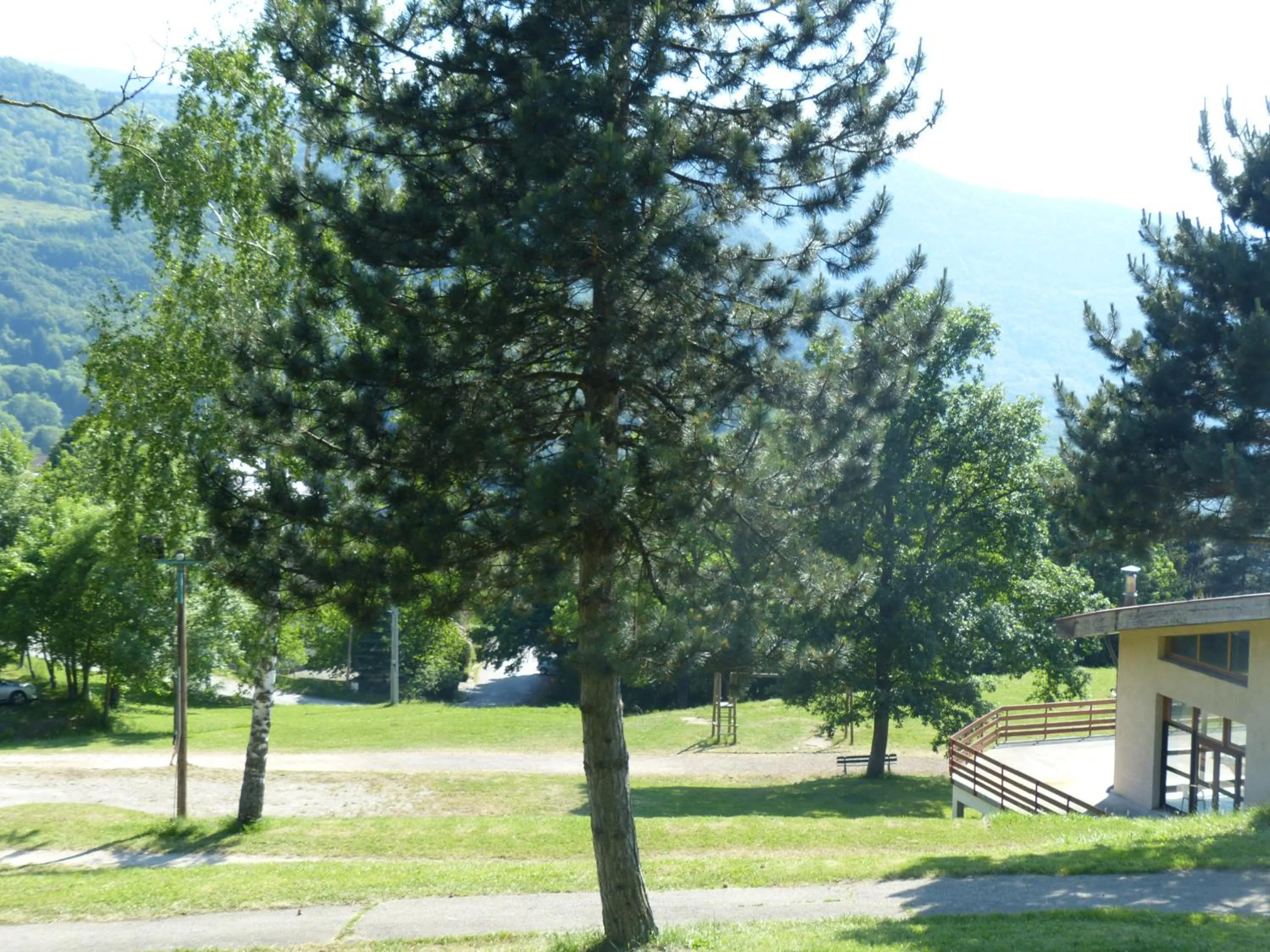 Garden view in Les Aveilles