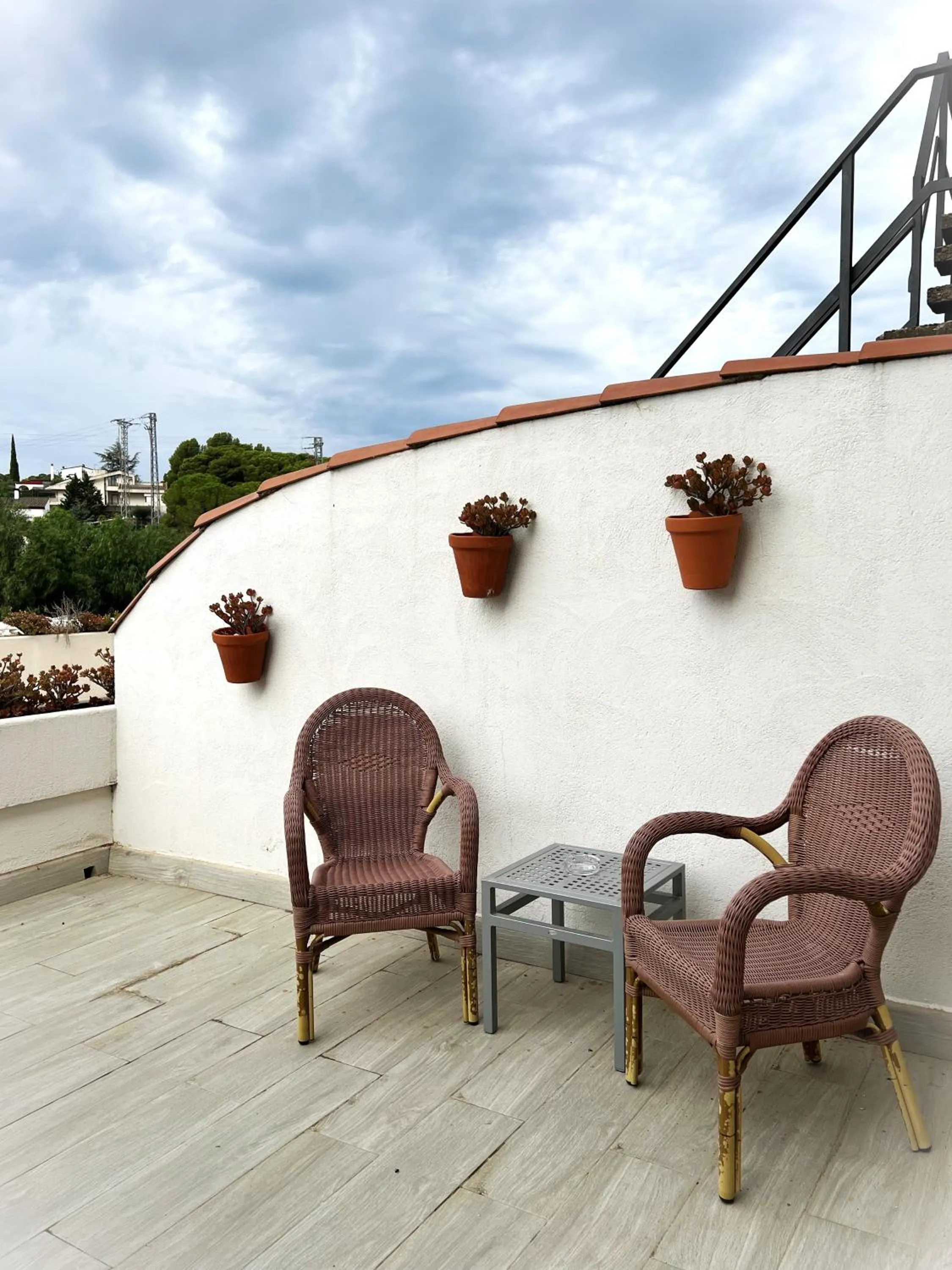 Balcony/Terrace in Hotel & Restaurant Figueres Parc