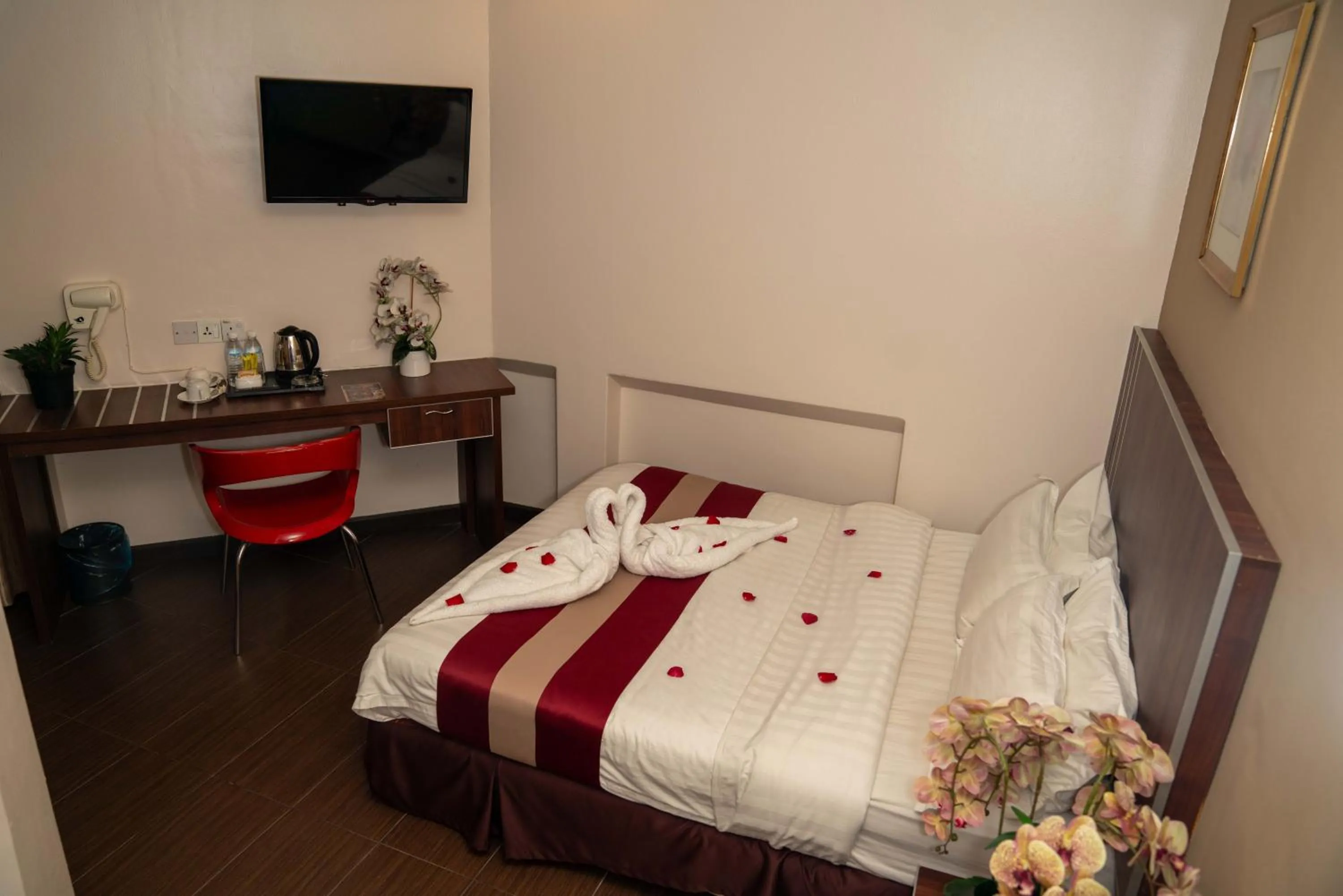 Bed in Hotel Eastana Ipoh