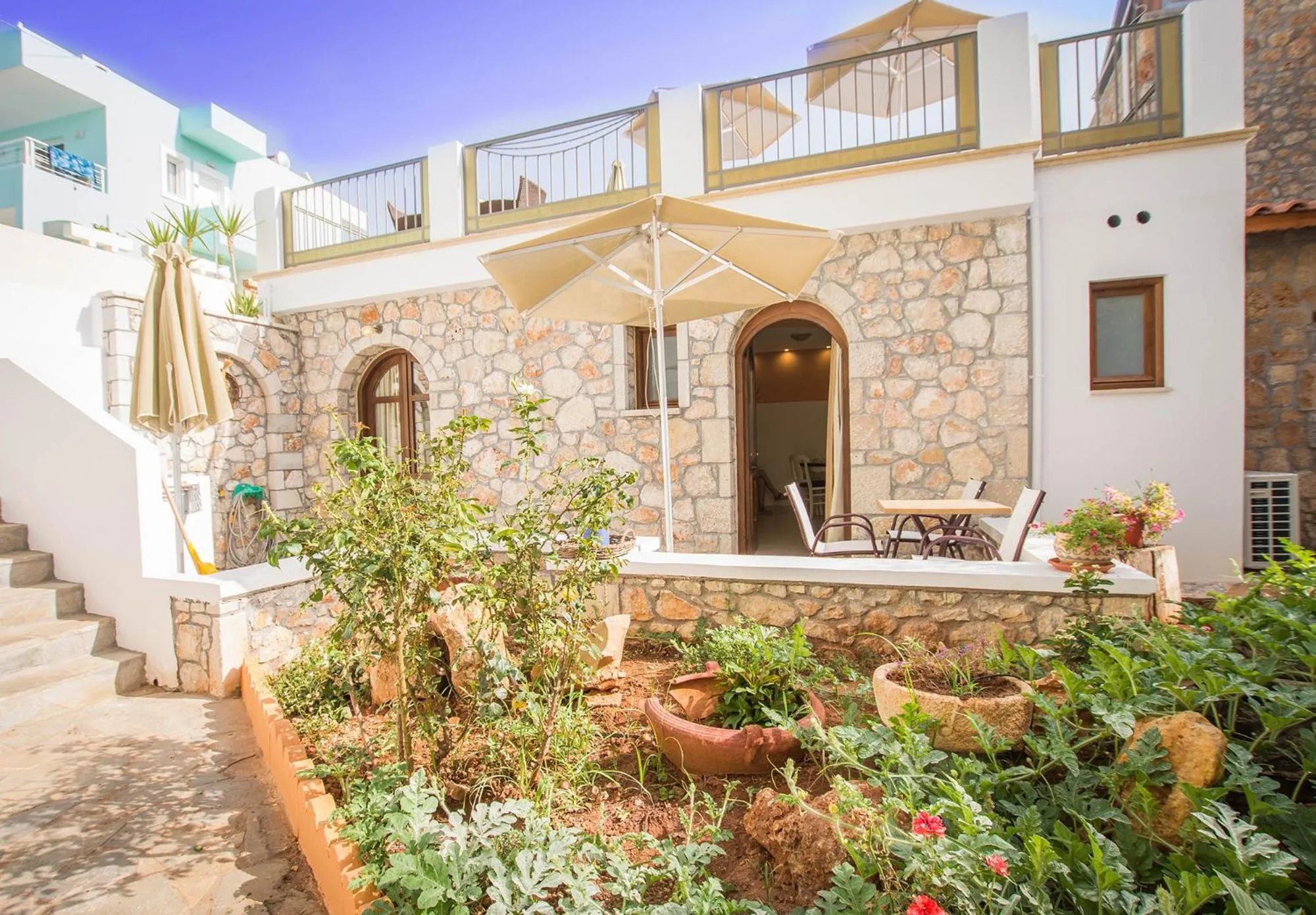 Balcony/Terrace in Camelot Royal Beds by Estia