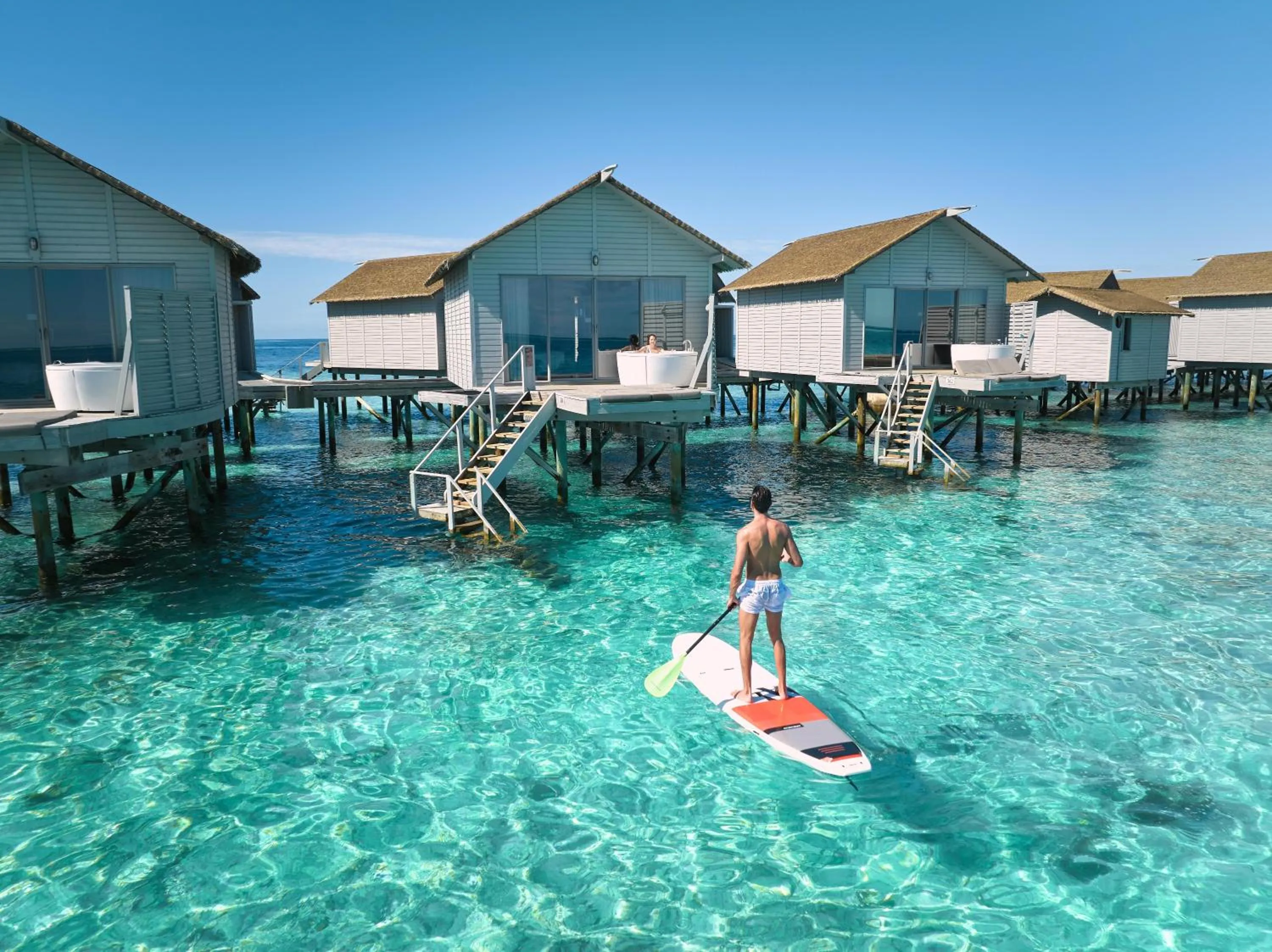 Beach in Centara Ras Fushi Resort & Spa Maldives - 50 percent discount on transfers for min 4 nights stay and more, valid for reservations between 11th Feb till 22 Dec 2025