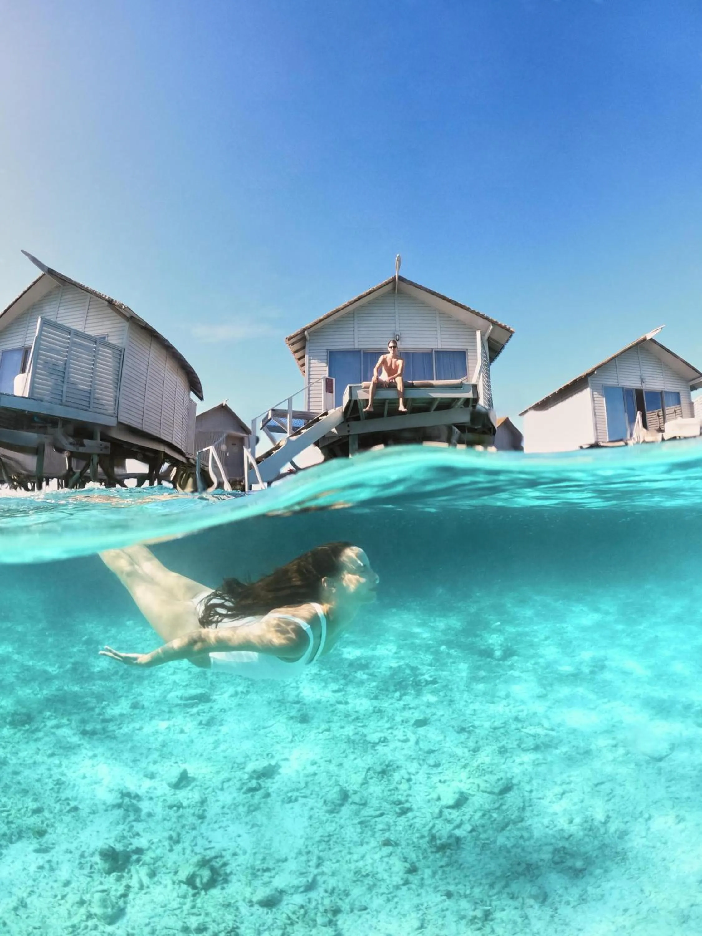 Swimming pool in Centara Ras Fushi Resort & Spa Maldives - 50 percent discount on transfers for min 4 nights stay and more, valid for reservations between 11th Feb till 22 Dec 2025