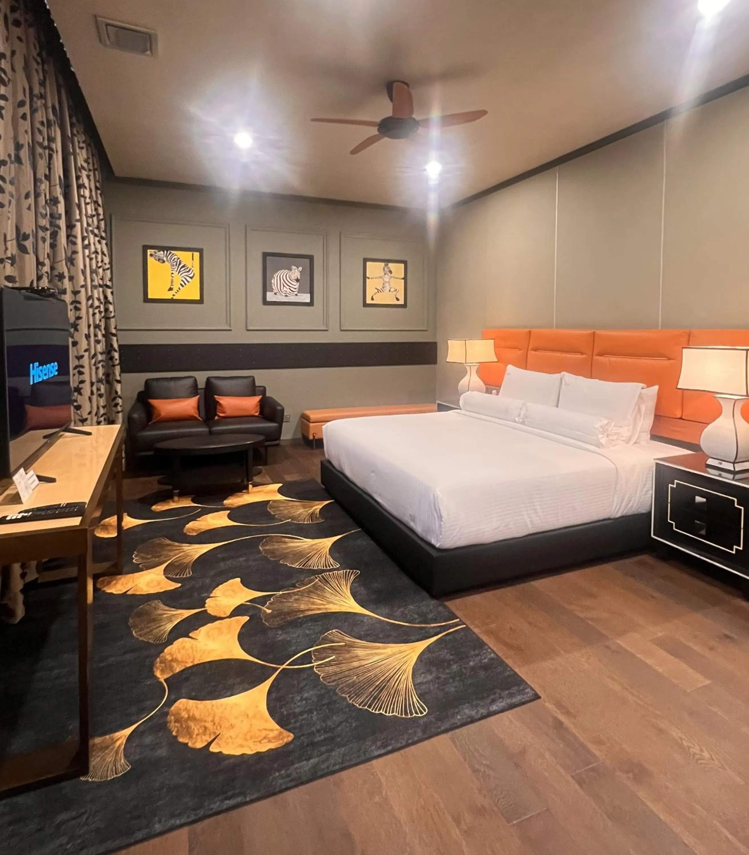 Bed in Bedrock Hotel Ipoh