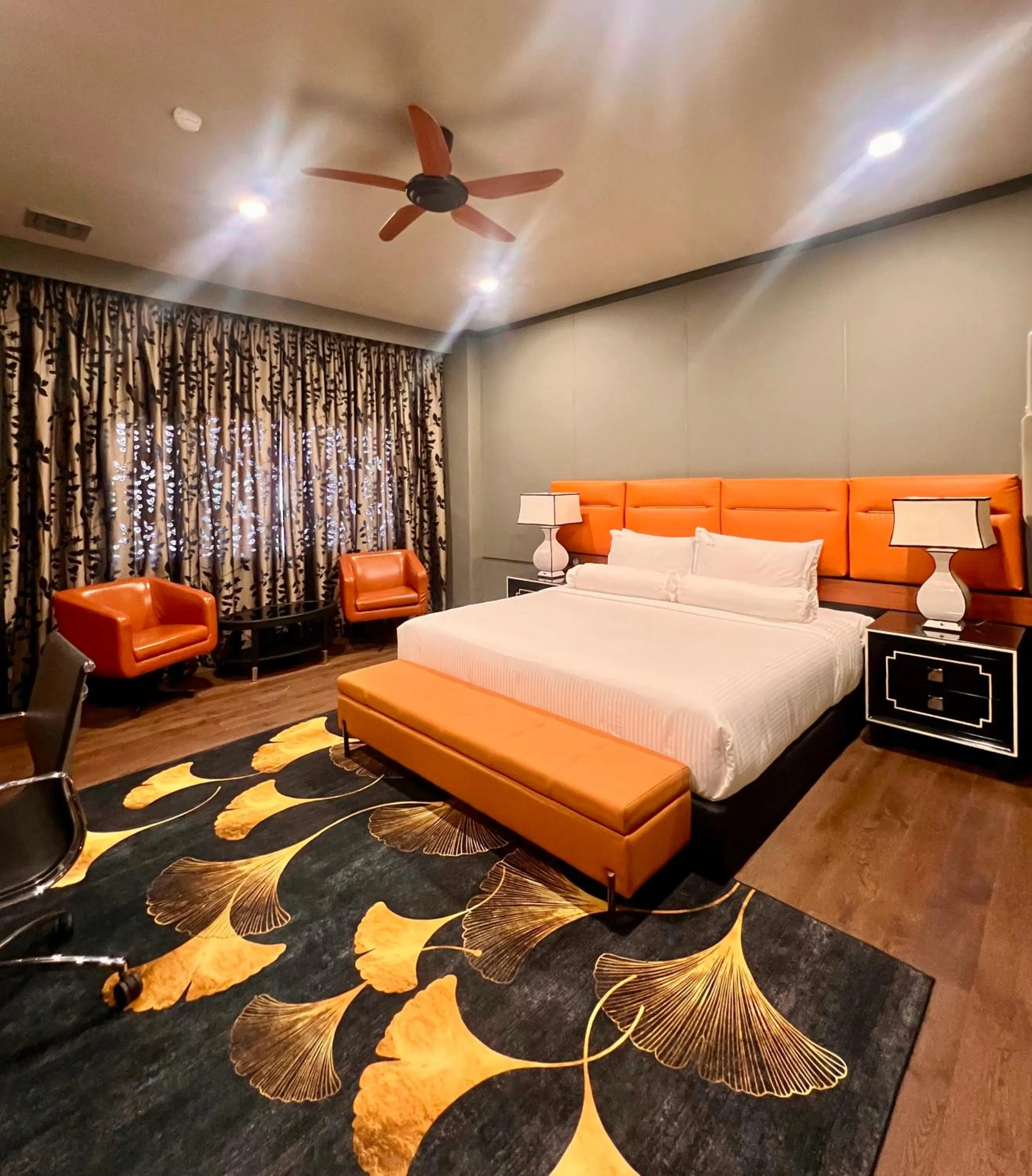 Bed in Bedrock Hotel Ipoh