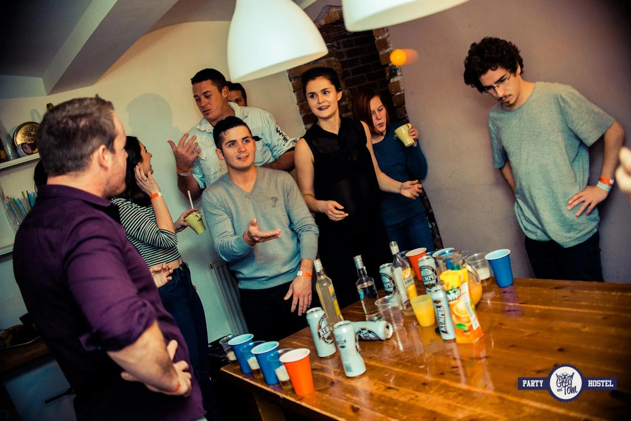 Game Room in Greg&Tom Party Hostel