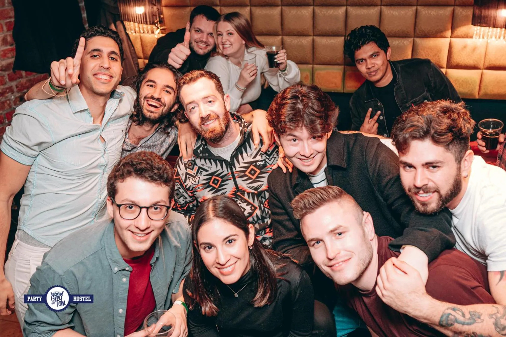 Guests in Greg&Tom Party Hostel