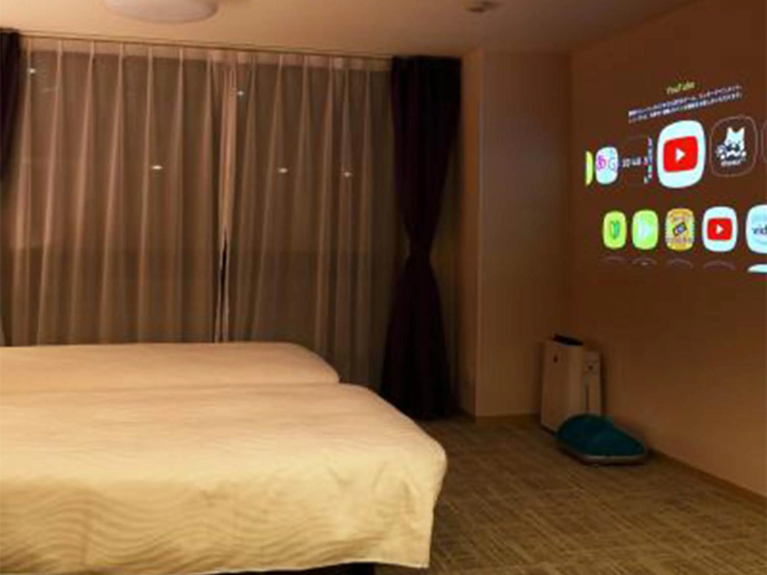 Bed in Henn na Resort & Spa Kansai Airport - former Henn na Hotel Kansai Airport