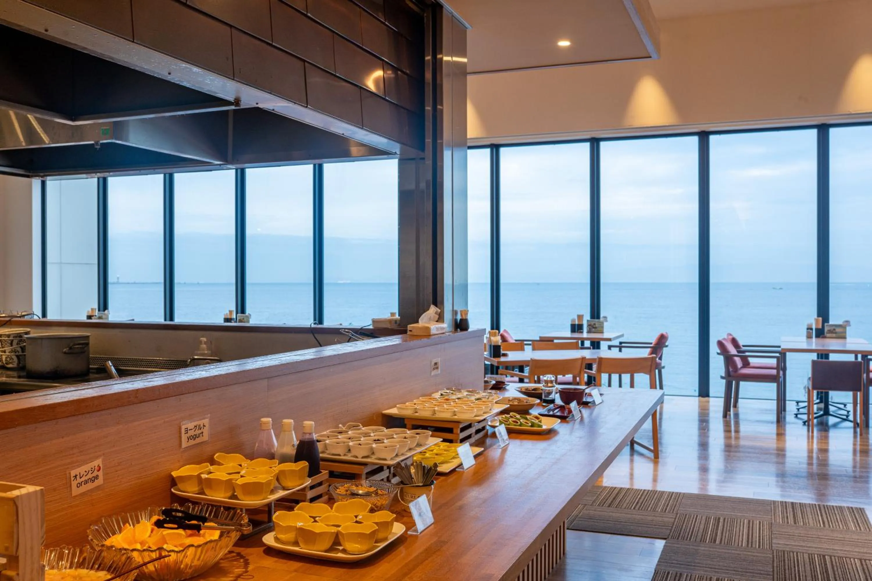 Breakfast in Henn na Resort & Spa Kansai Airport - former Henn na Hotel Kansai Airport