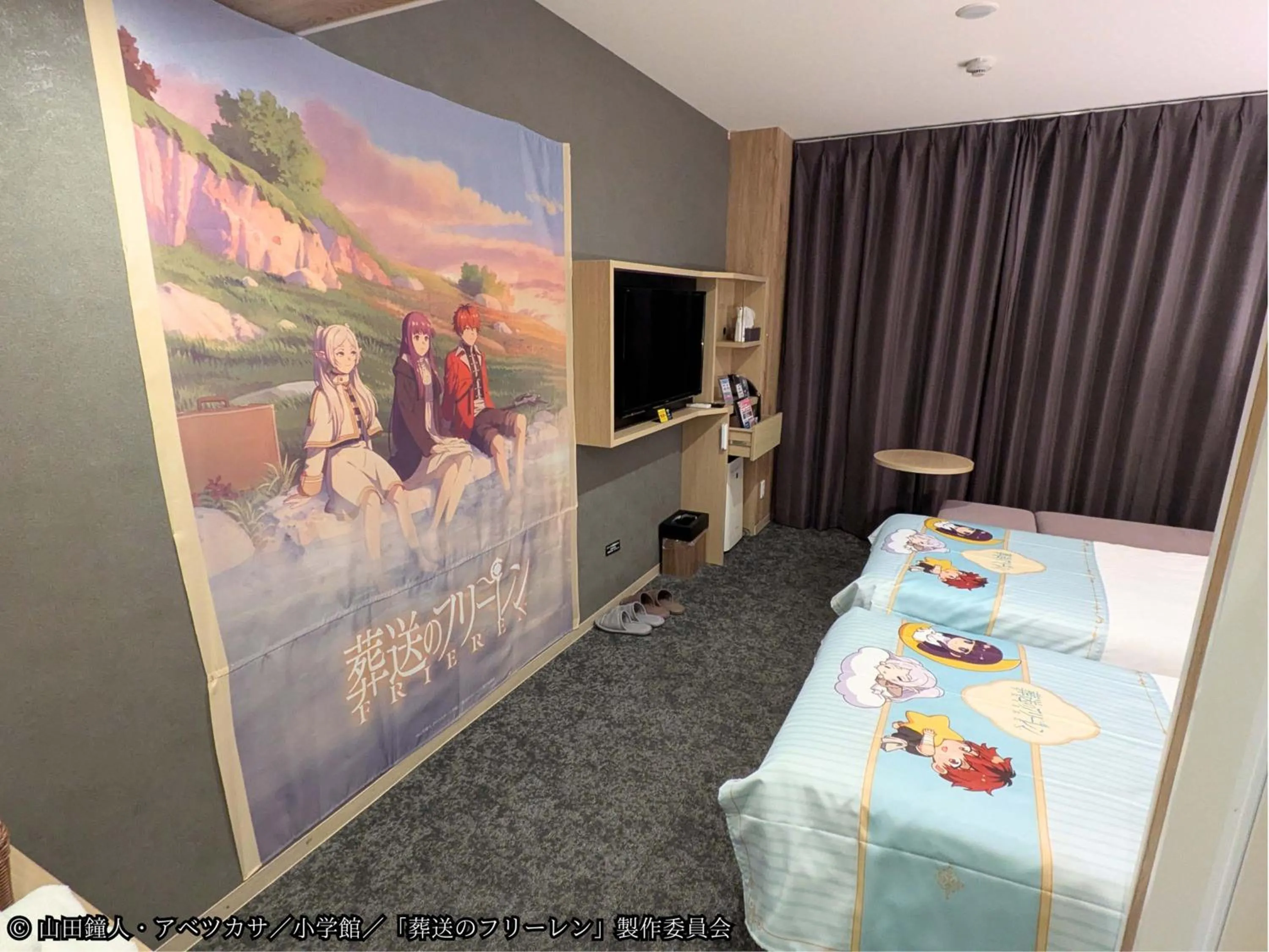 Bed in Henn na Resort & Spa Kansai Airport - former Henn na Hotel Kansai Airport