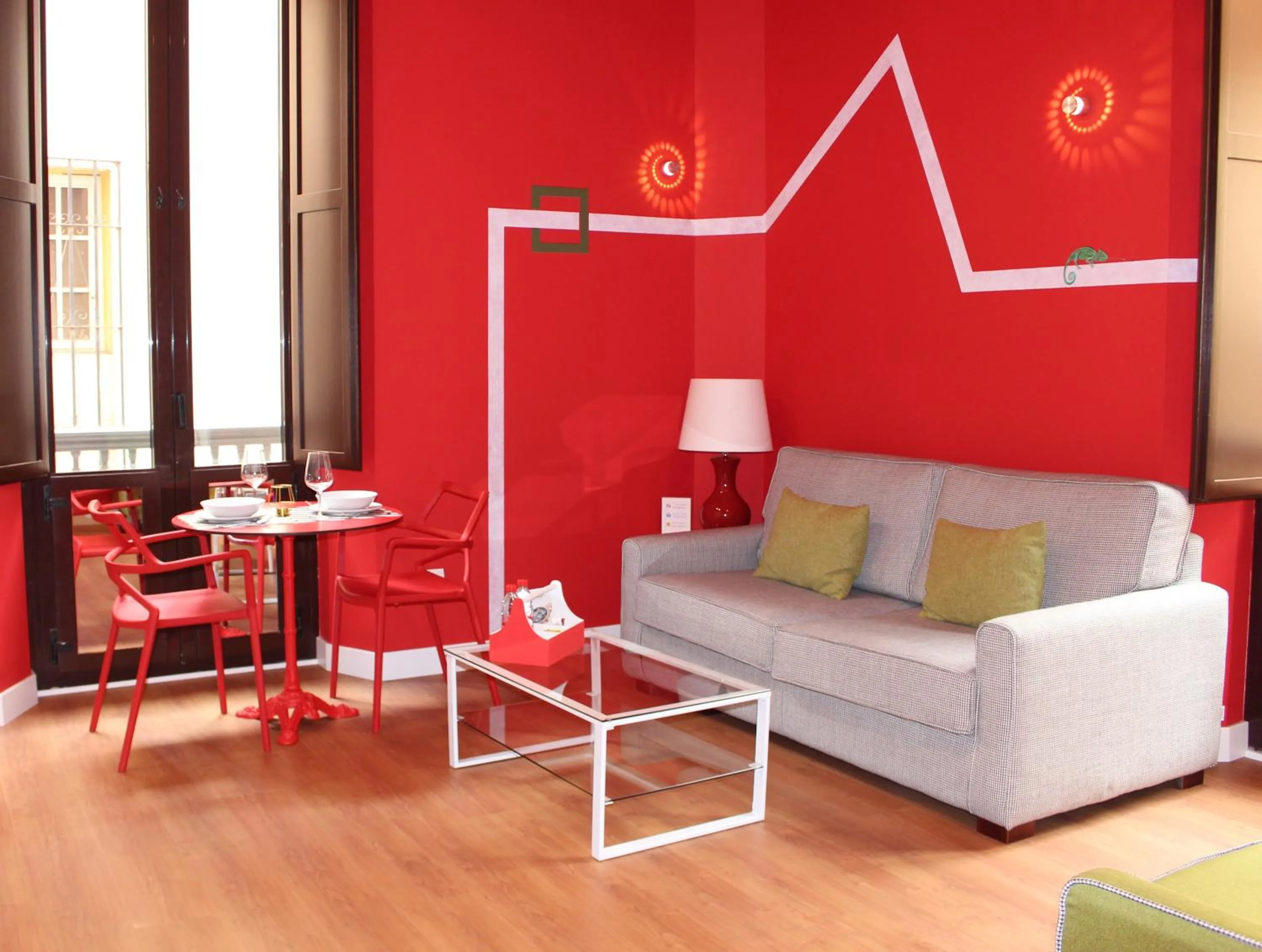 Living room in Ritual Sevilla Suites Centro