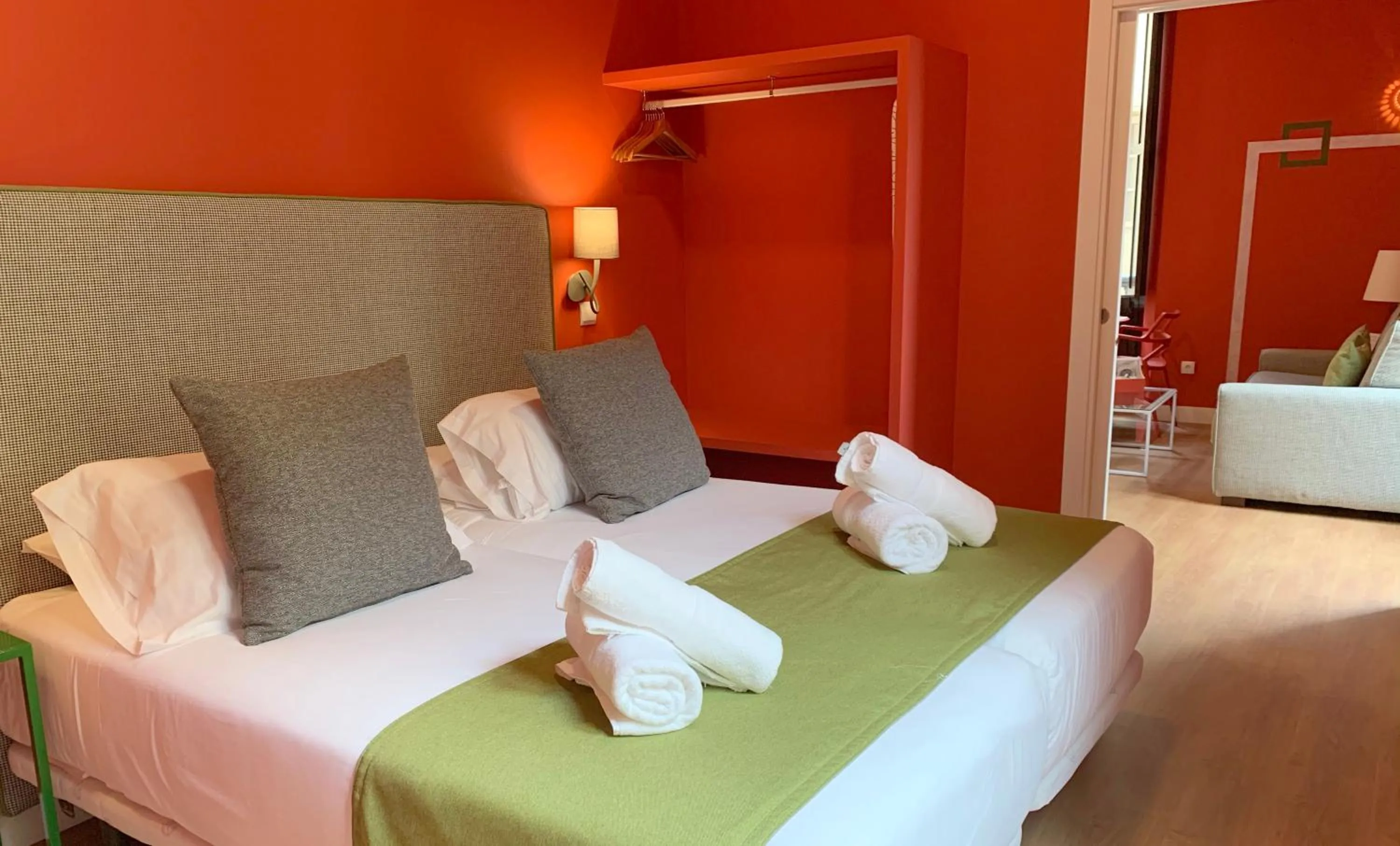 Bed in Ritual Sevilla Suites Centro