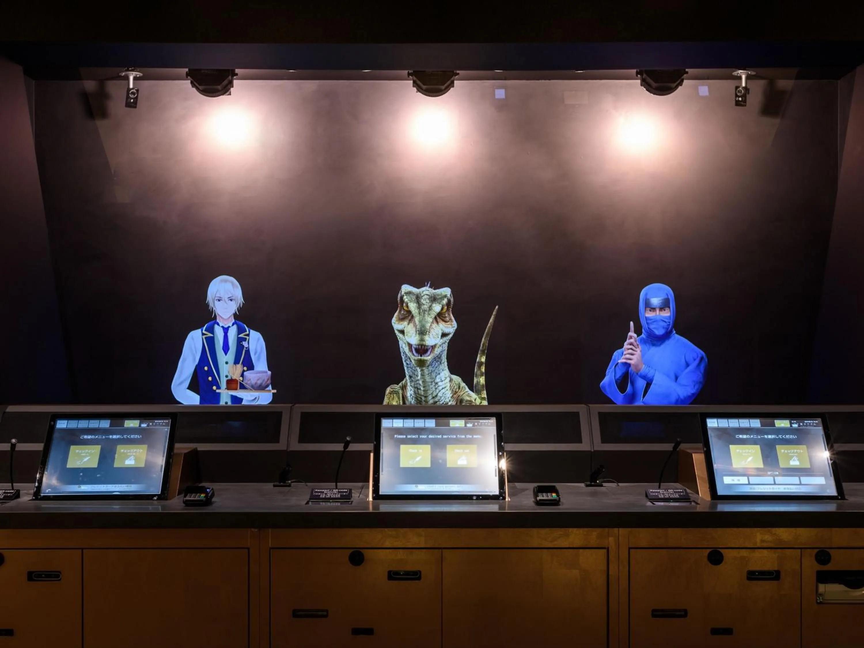 Lobby or reception in Henn na Hotel Premier Tokyo Asakusa Tawaramachi