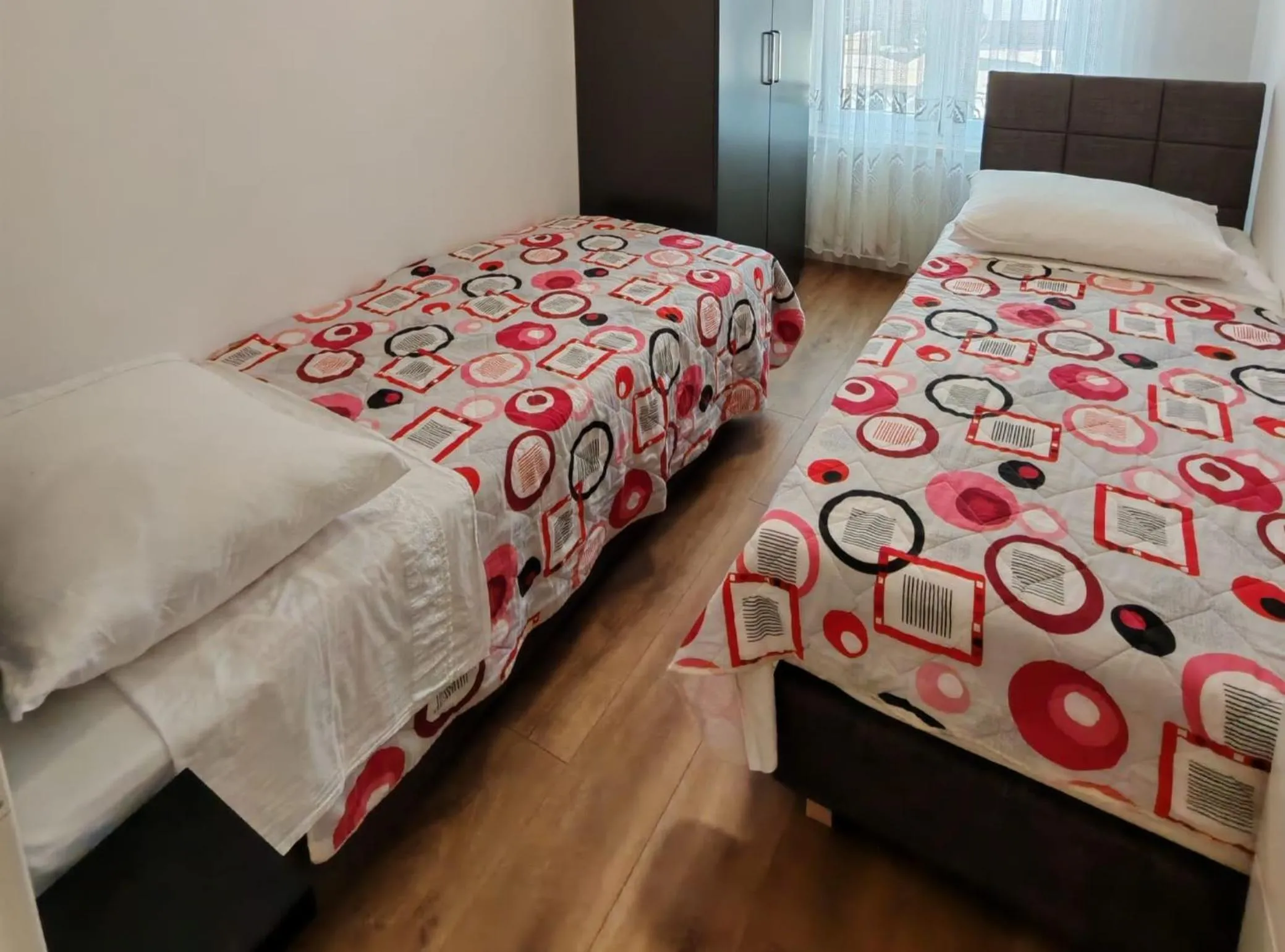Bedroom, Bed in Apartments Mihovilovic - 50 m from beach