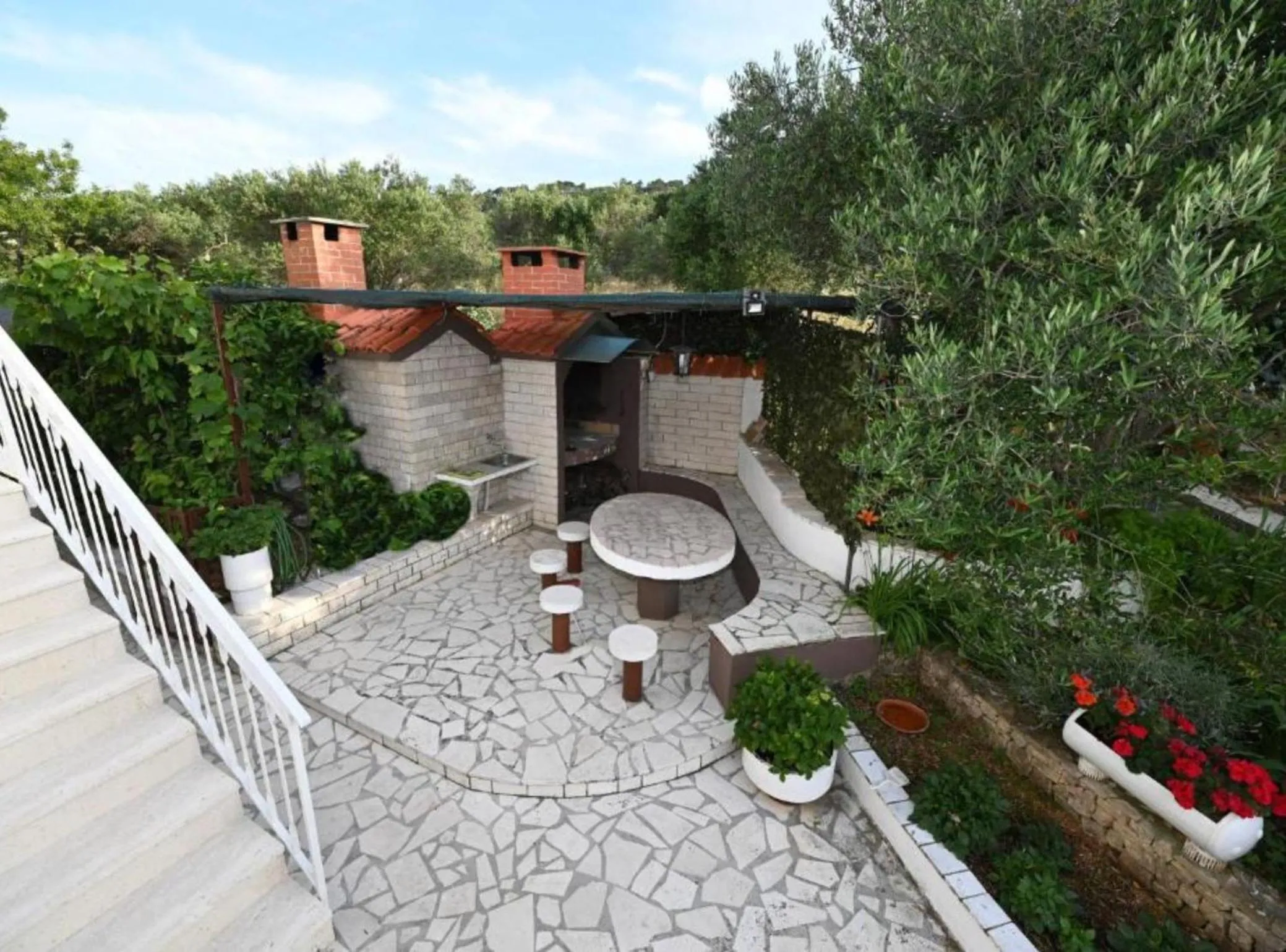 View (from property/room) in Apartments Mihovilovic - 50 m from beach