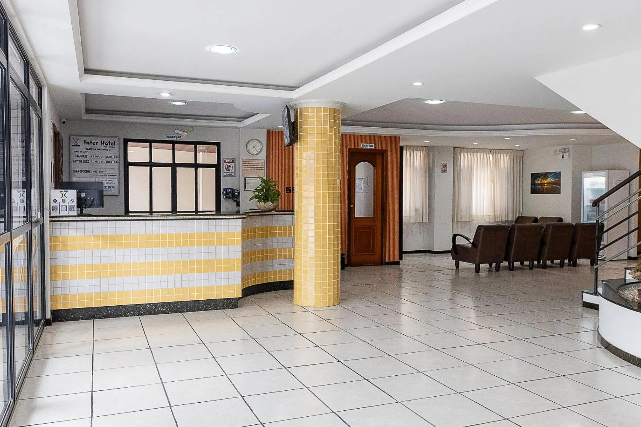 Lobby or reception in Inter Hotel