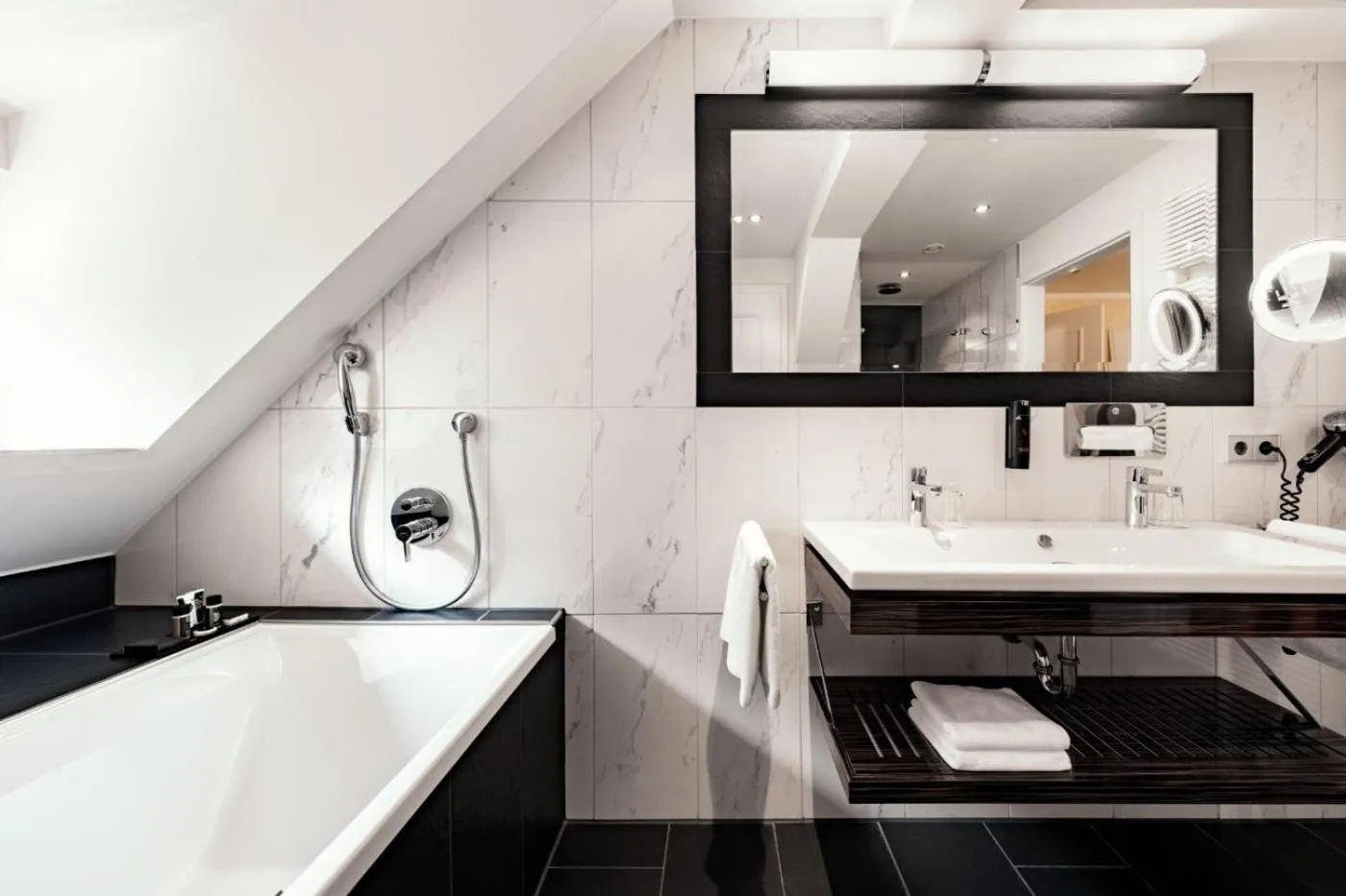 Bathroom in Burghotel Staufeneck