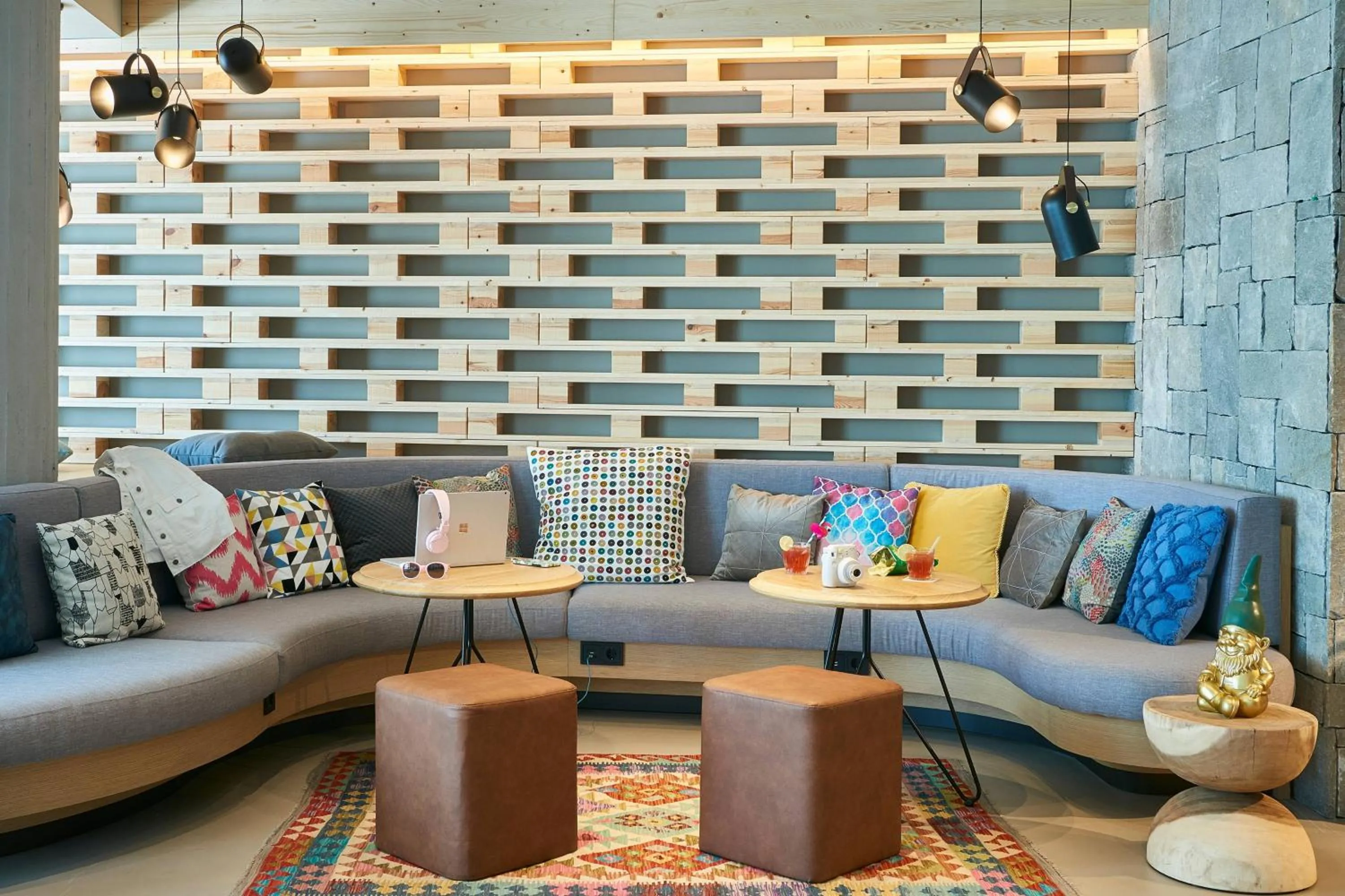 Lobby or reception in Moxy Patra Marina