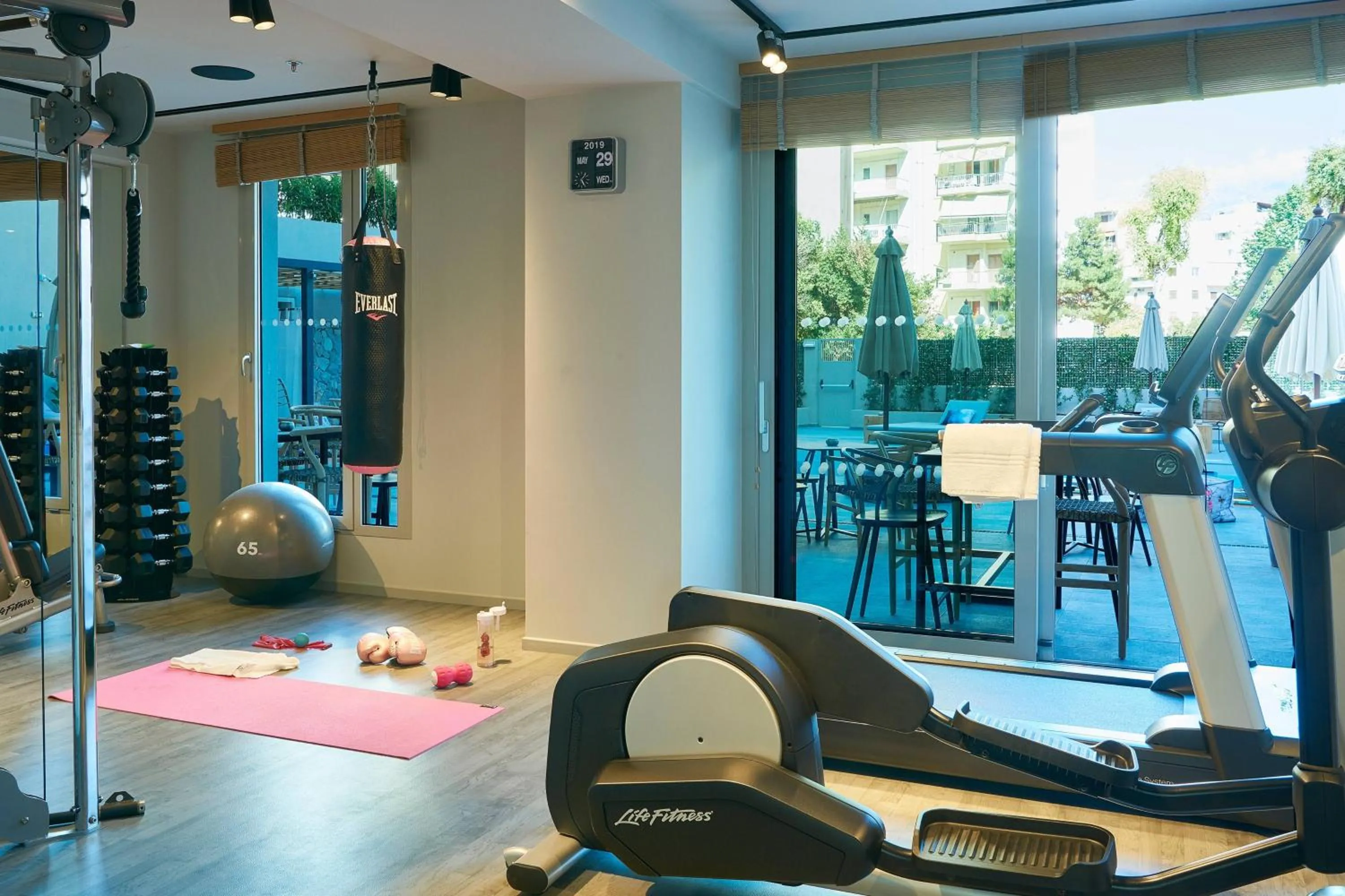 Fitness centre/facilities in Moxy Patra Marina