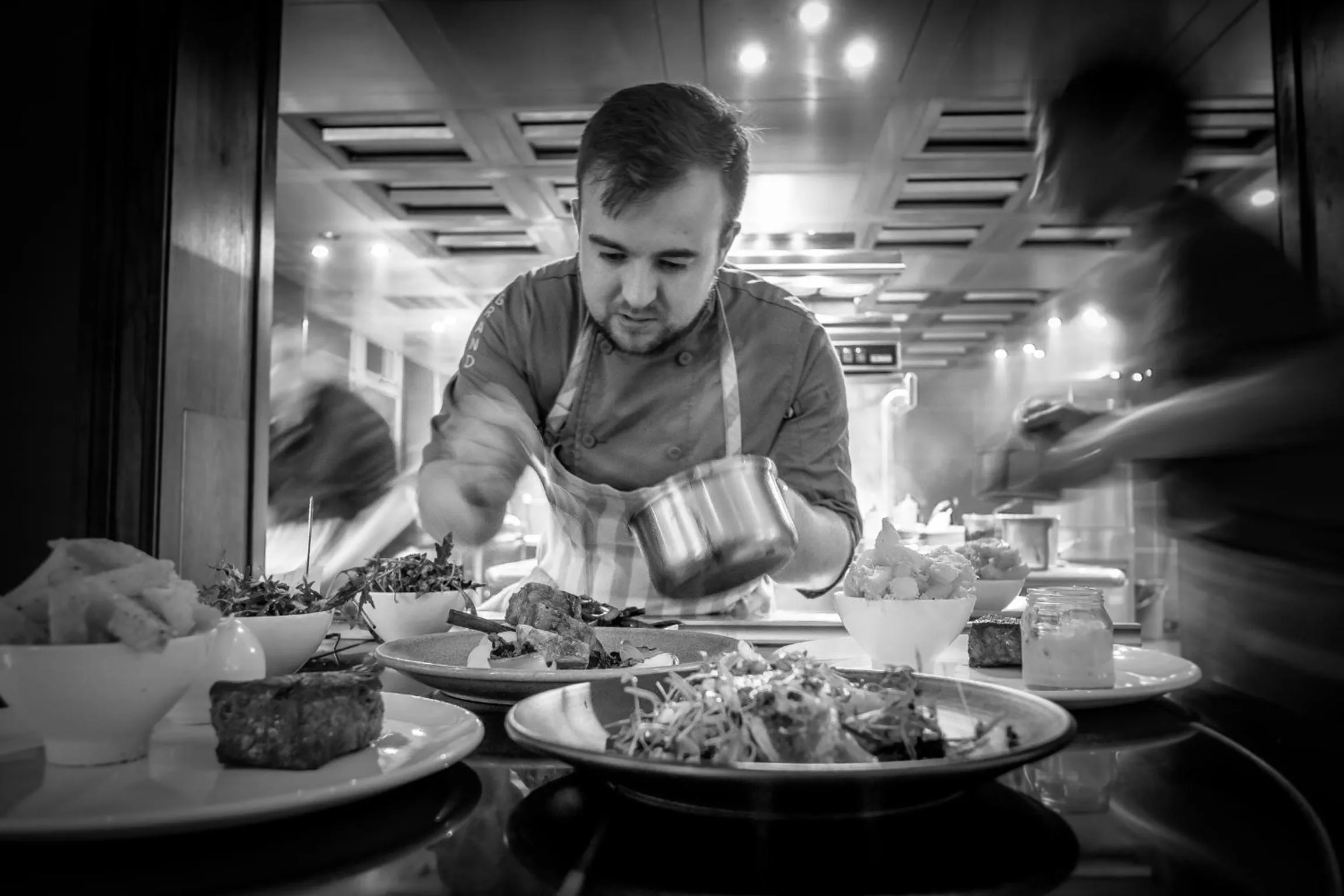 Food and drinks in The Grand Hotel