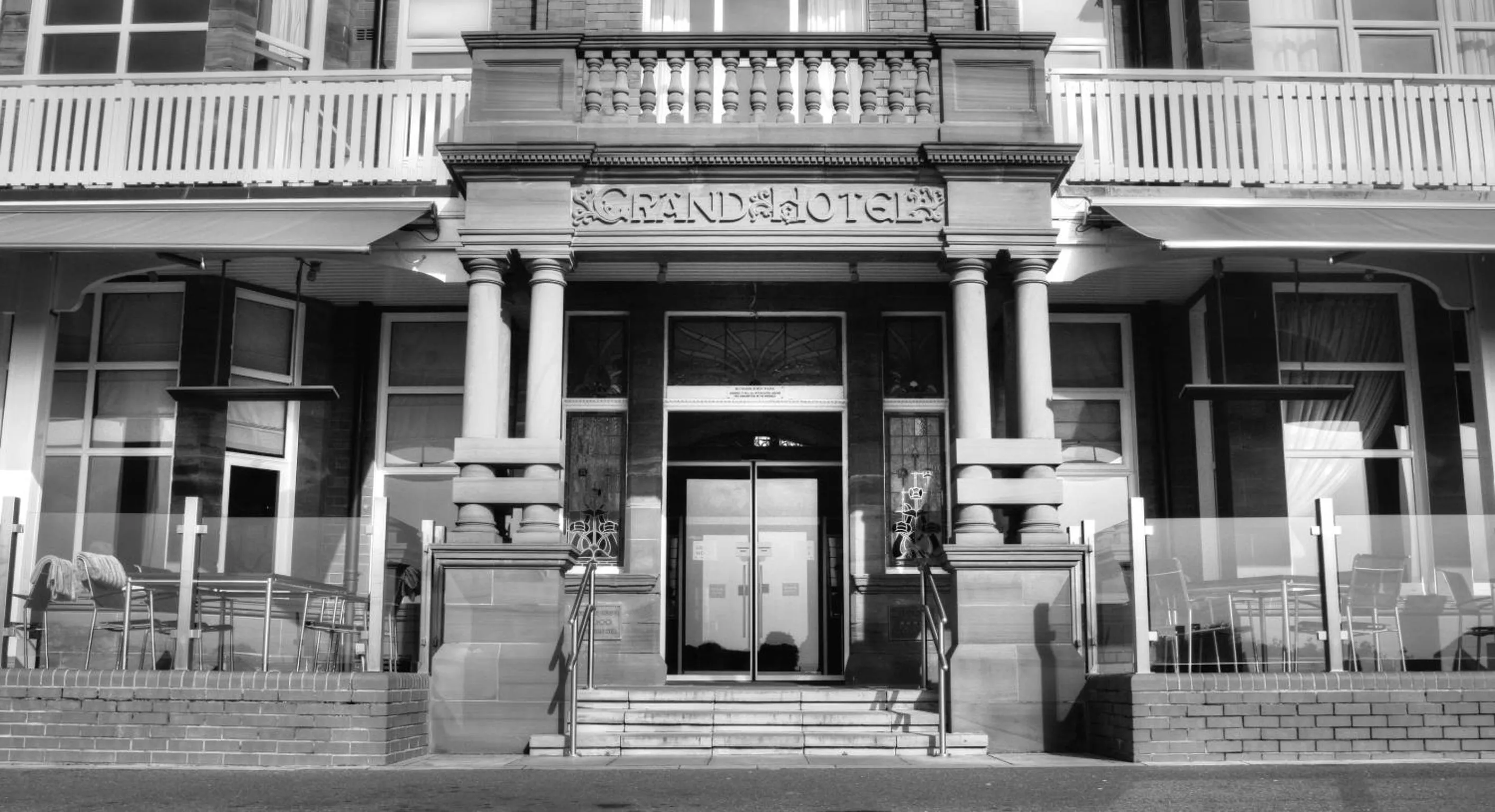 Facade/entrance in The Grand Hotel