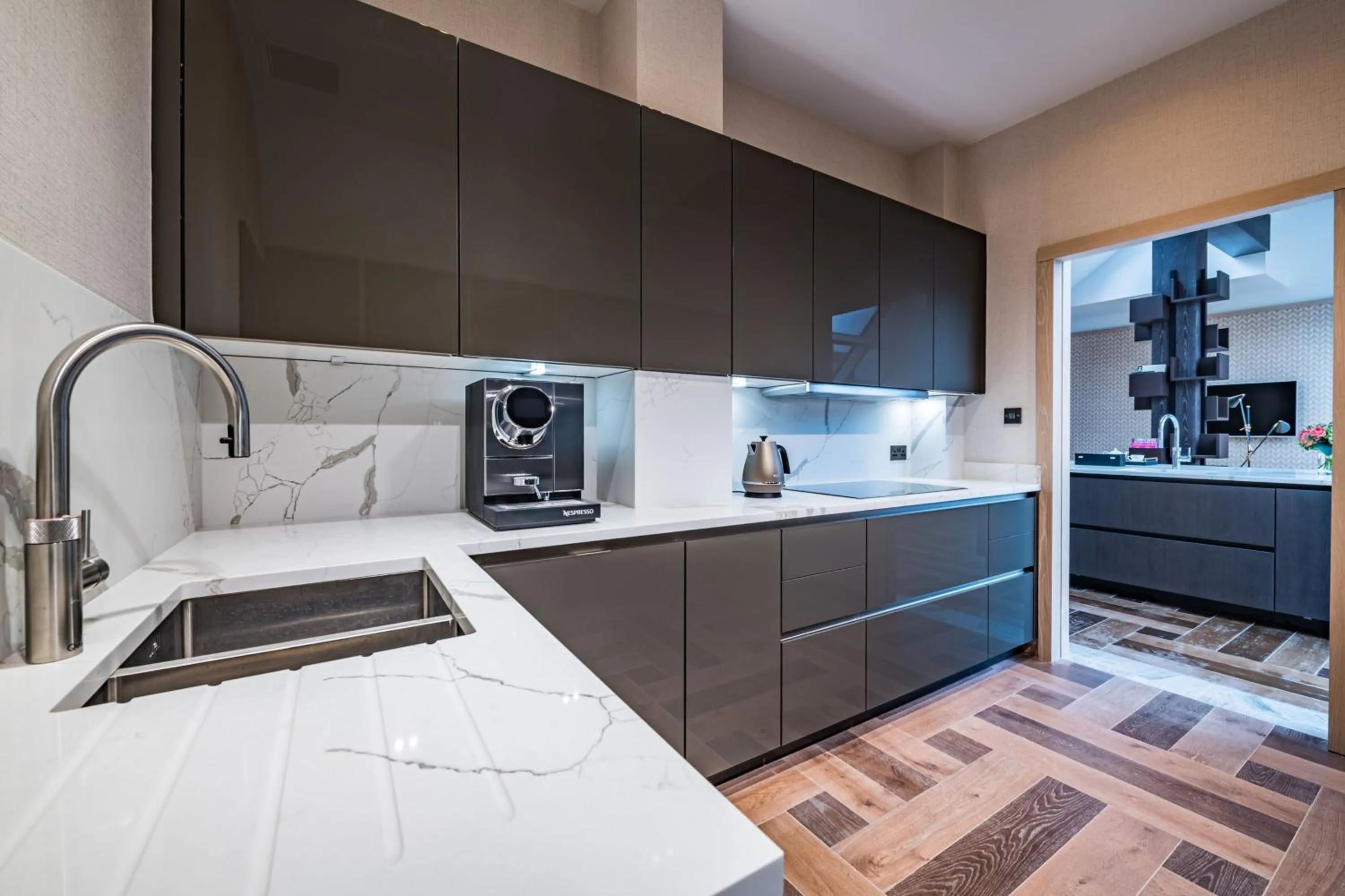 Kitchen or kitchenette in Stock Exchange Hotel, Manchester, Autograph Collection