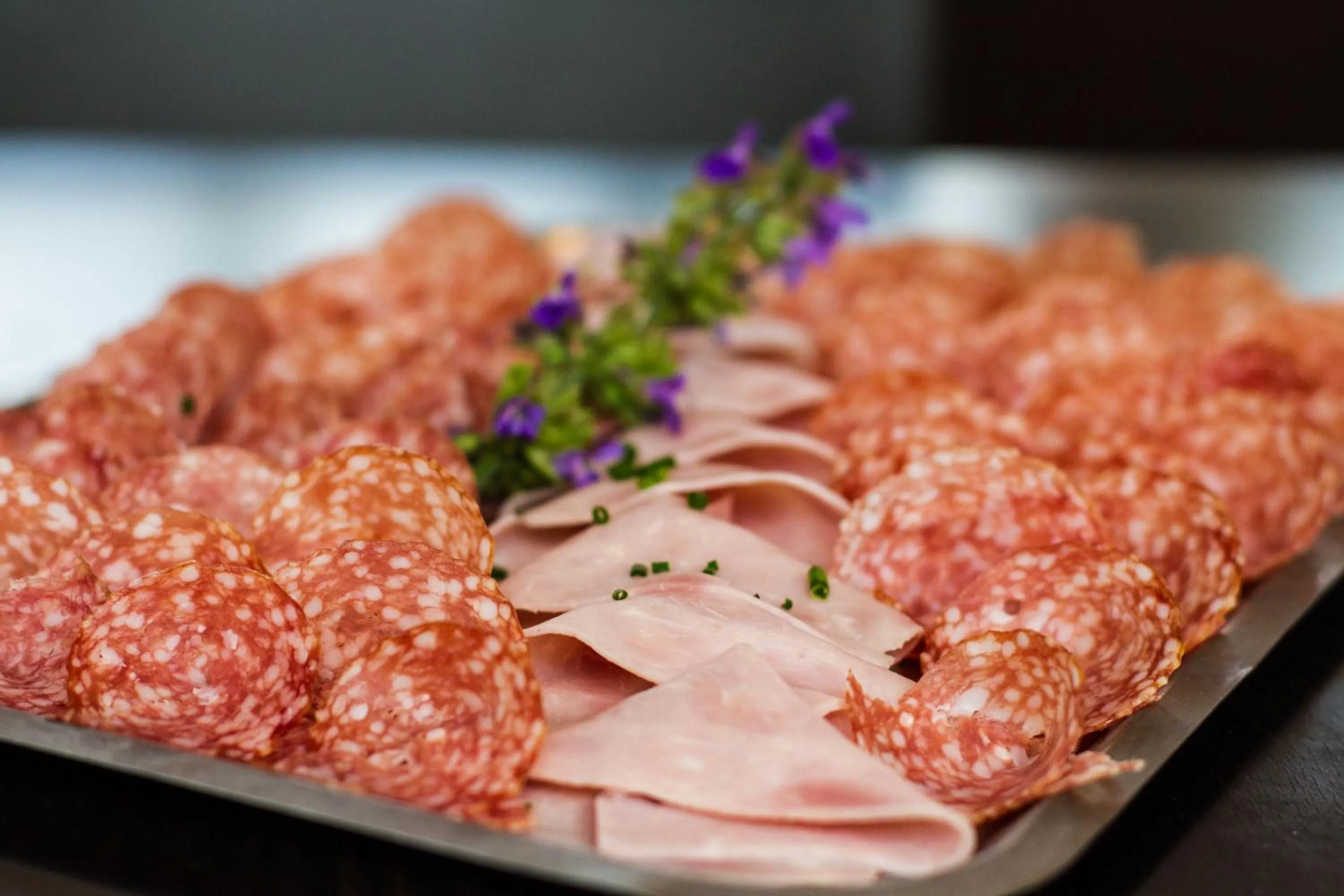 Buffet breakfast in Hôtel Elite