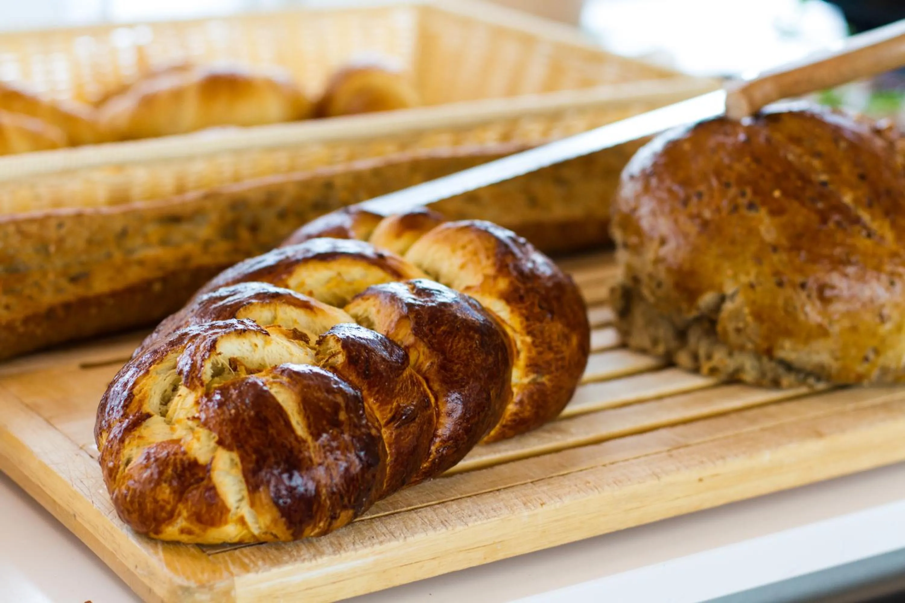 Buffet breakfast in Hôtel Elite