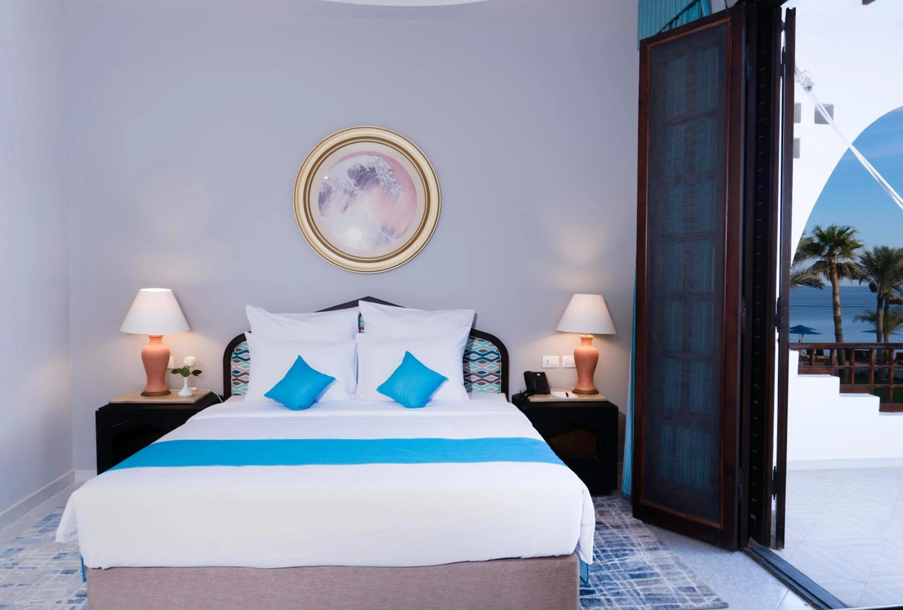 Bedroom, Bed in Safir Dahab Resort