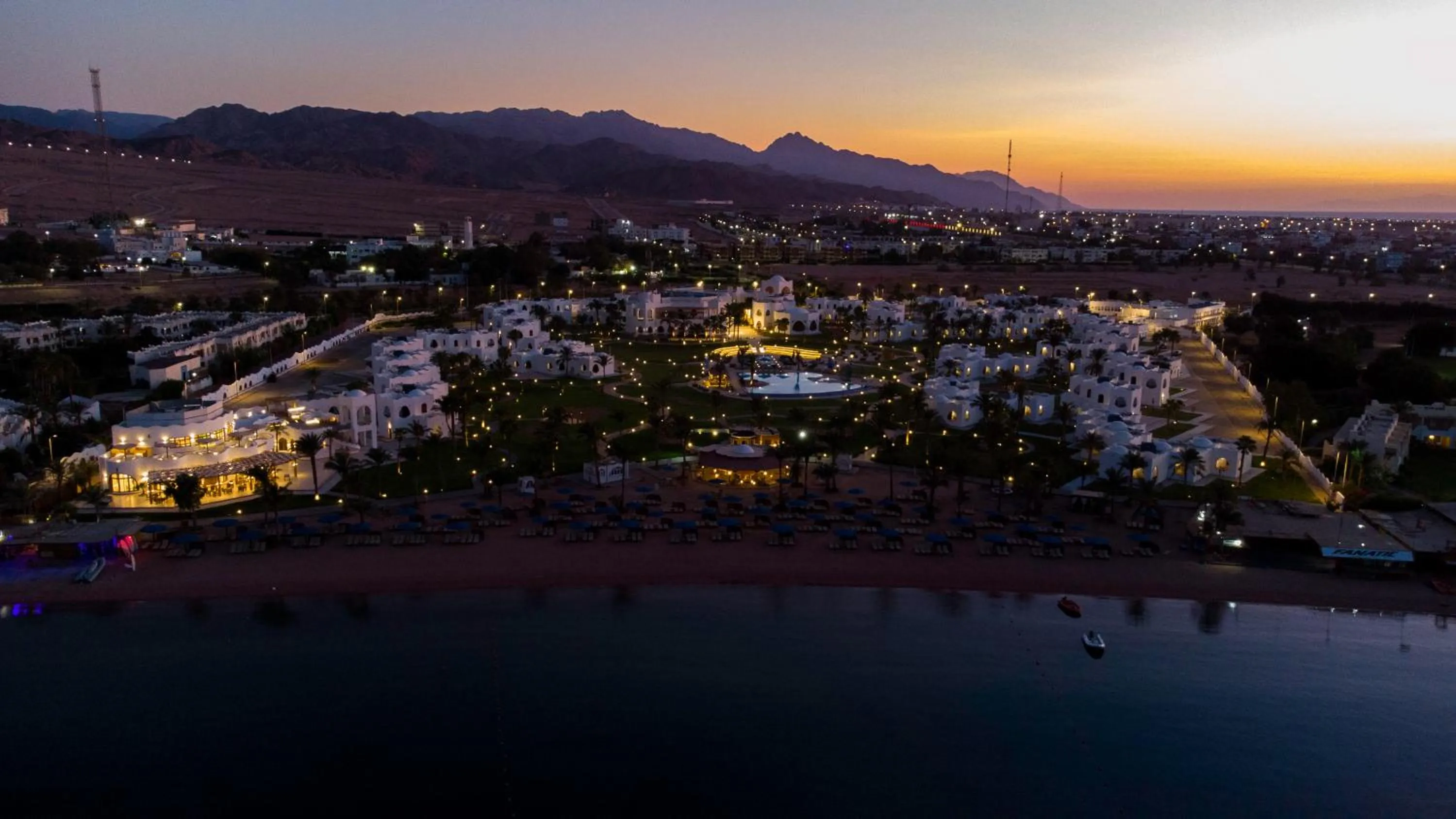 Sunrise in Safir Dahab Resort